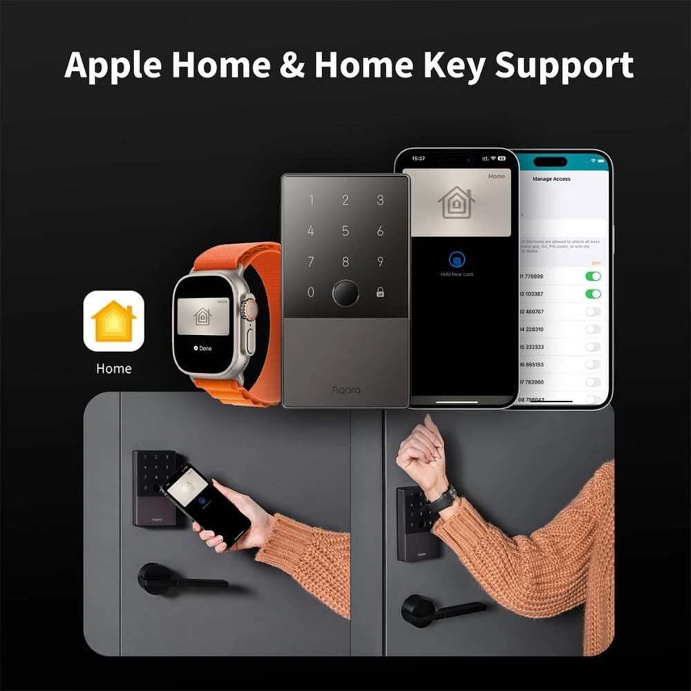 4 Aqara Smart Lock U100 with M100 Hub Kit, 4 of 9
