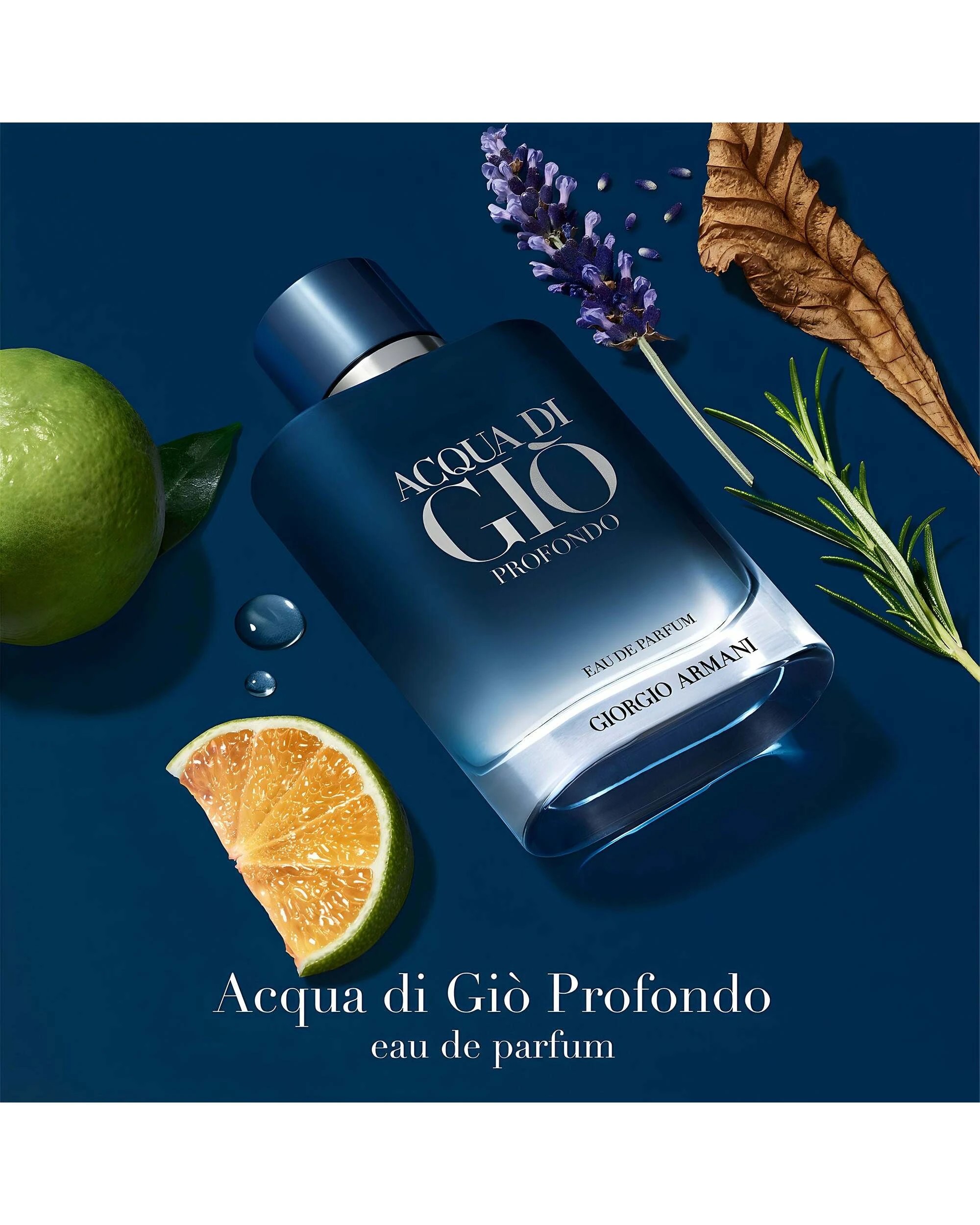 1 Giorgio Armani Acqua Di Gio Profondo Refillable 100ml Eau De Parfum, 1 of 2