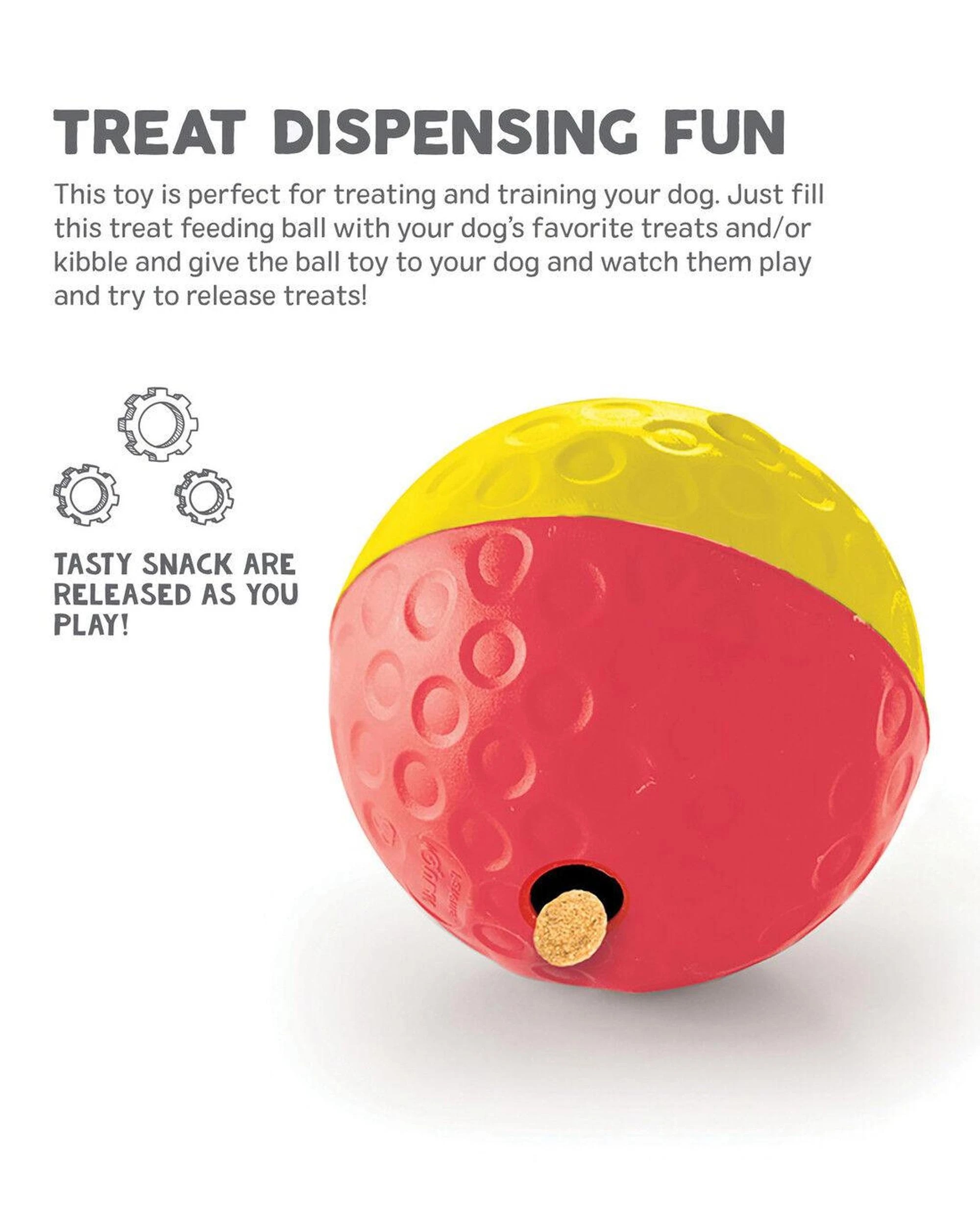 3 Outward Hound Nina Ottosson Treat Tumble Interactive Play Dog Toy Red Large - Red, 3 of 9