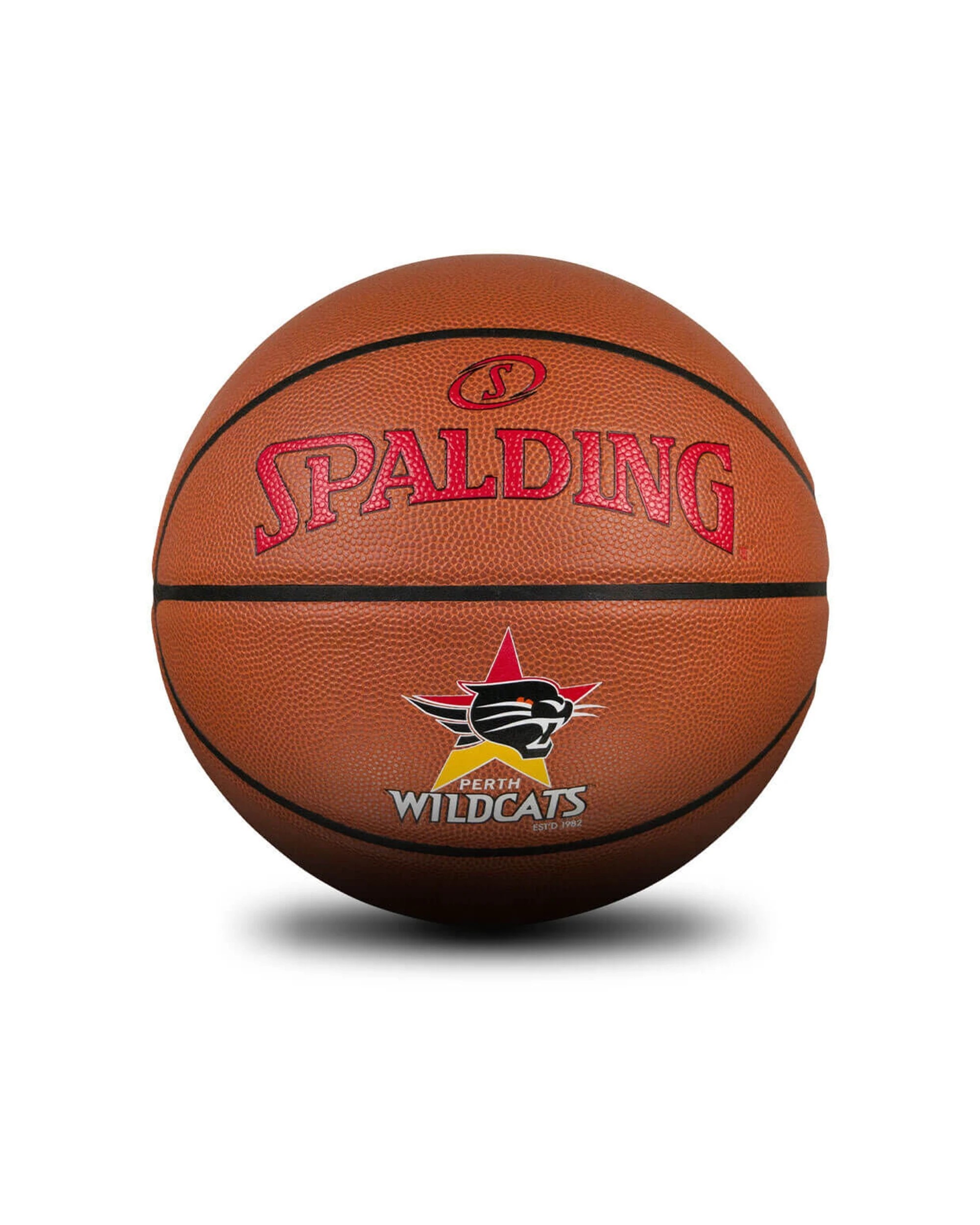 3 Spalding NBL Team Indoor Outdoor Basketball 2 Pack Perth Wildcats Size 7 - Orange, 3 of 5