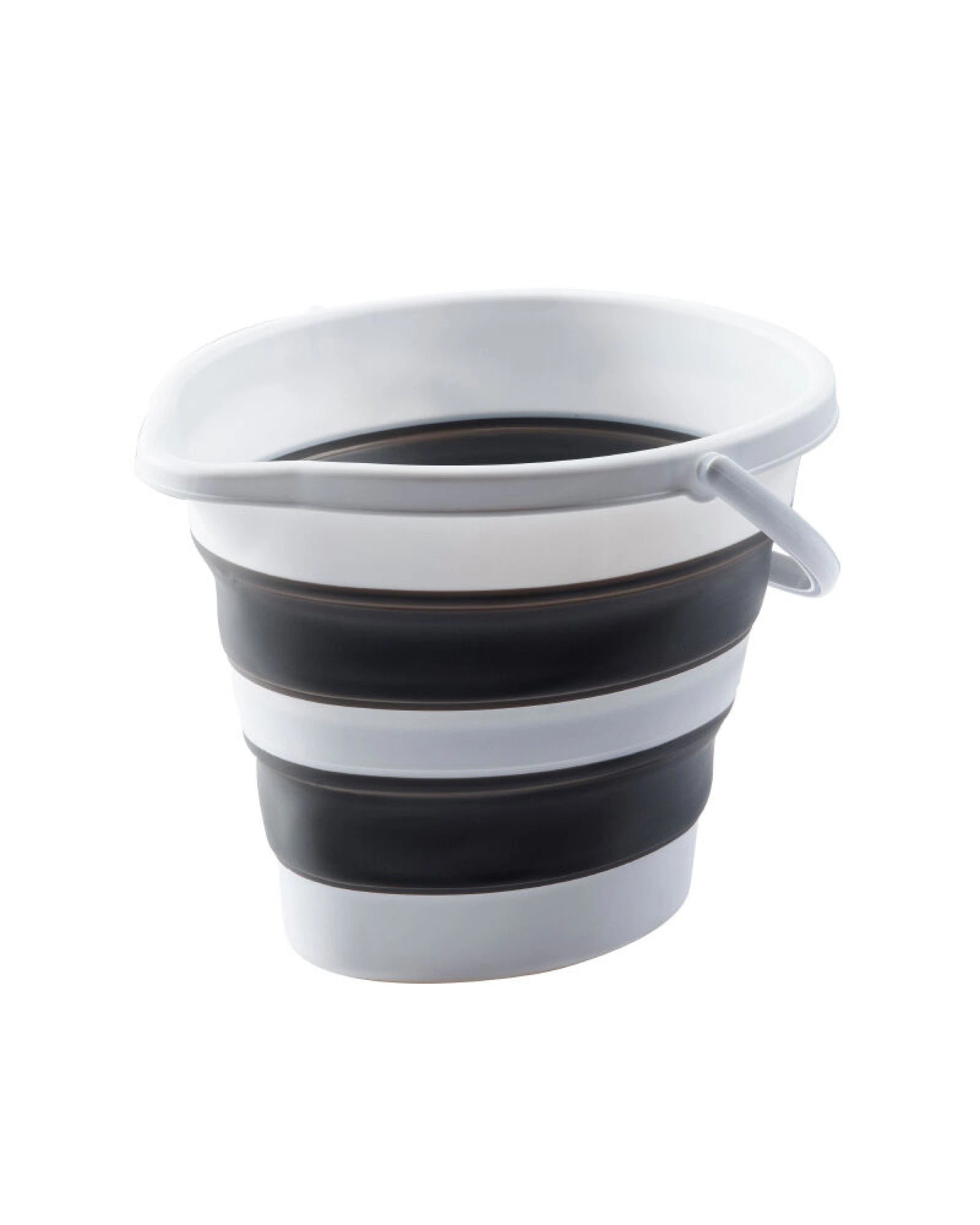 1 BR Home 10 Litre Foldable Collapsible Drop Shape Bucket Silicone, 1 of 1