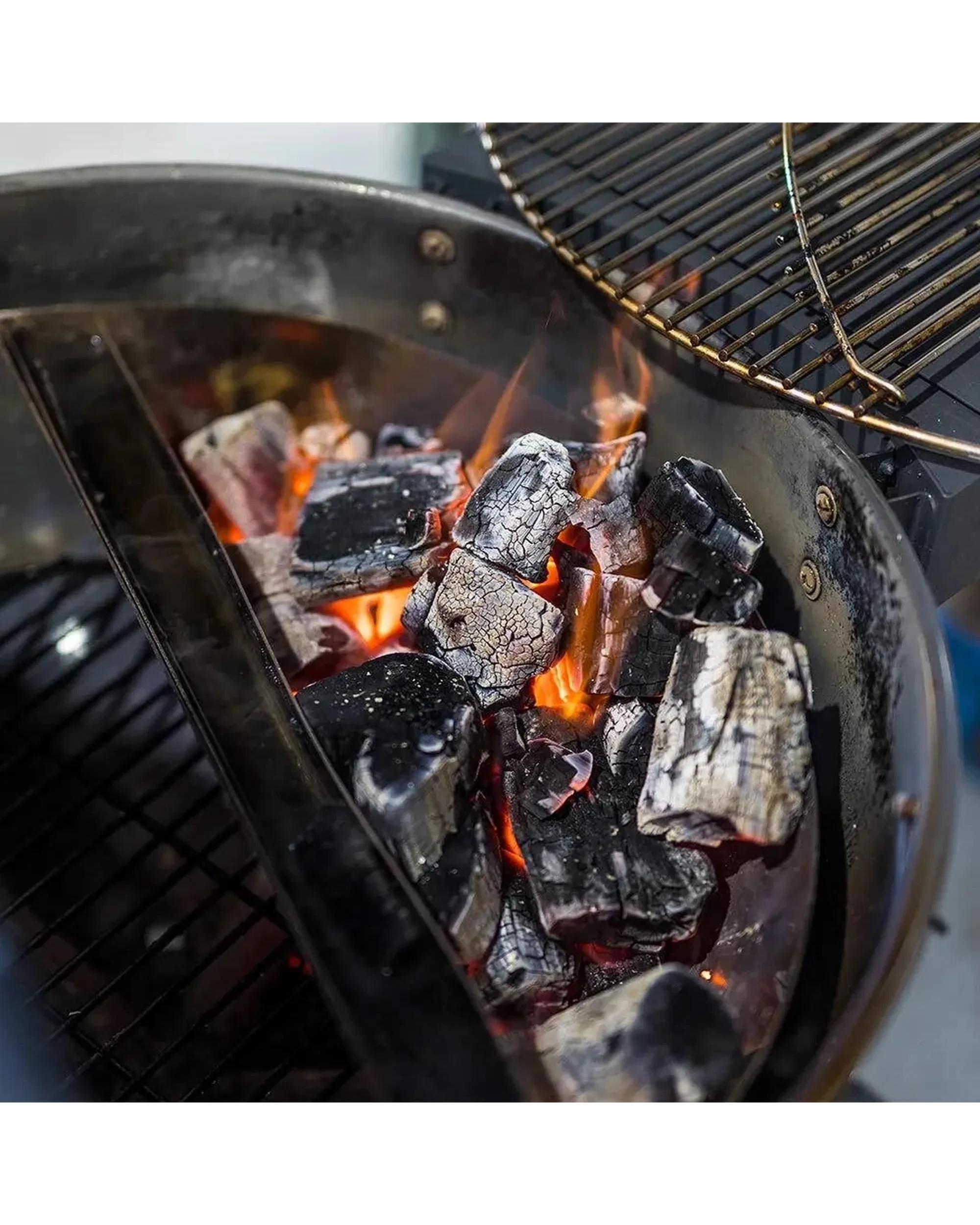 2 Flaming Coals Hardwood Lump BBQ Charcoal 20kgs, 2 of 6