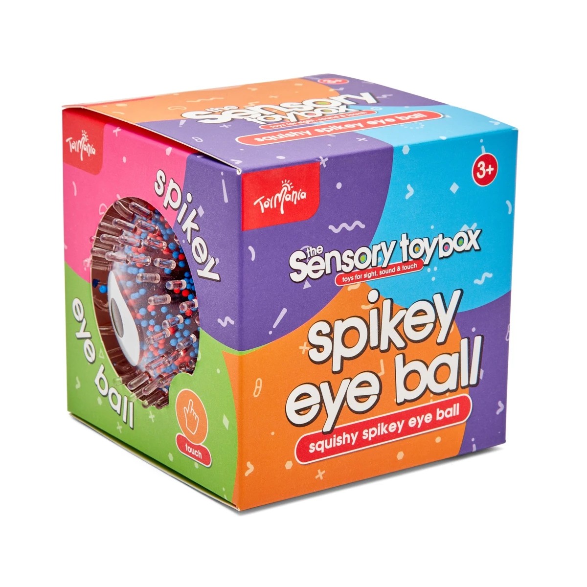 2 ToyMania The Sensory Toy Box Squishy Spikey Eye Ball - Assorted, 2 of 3