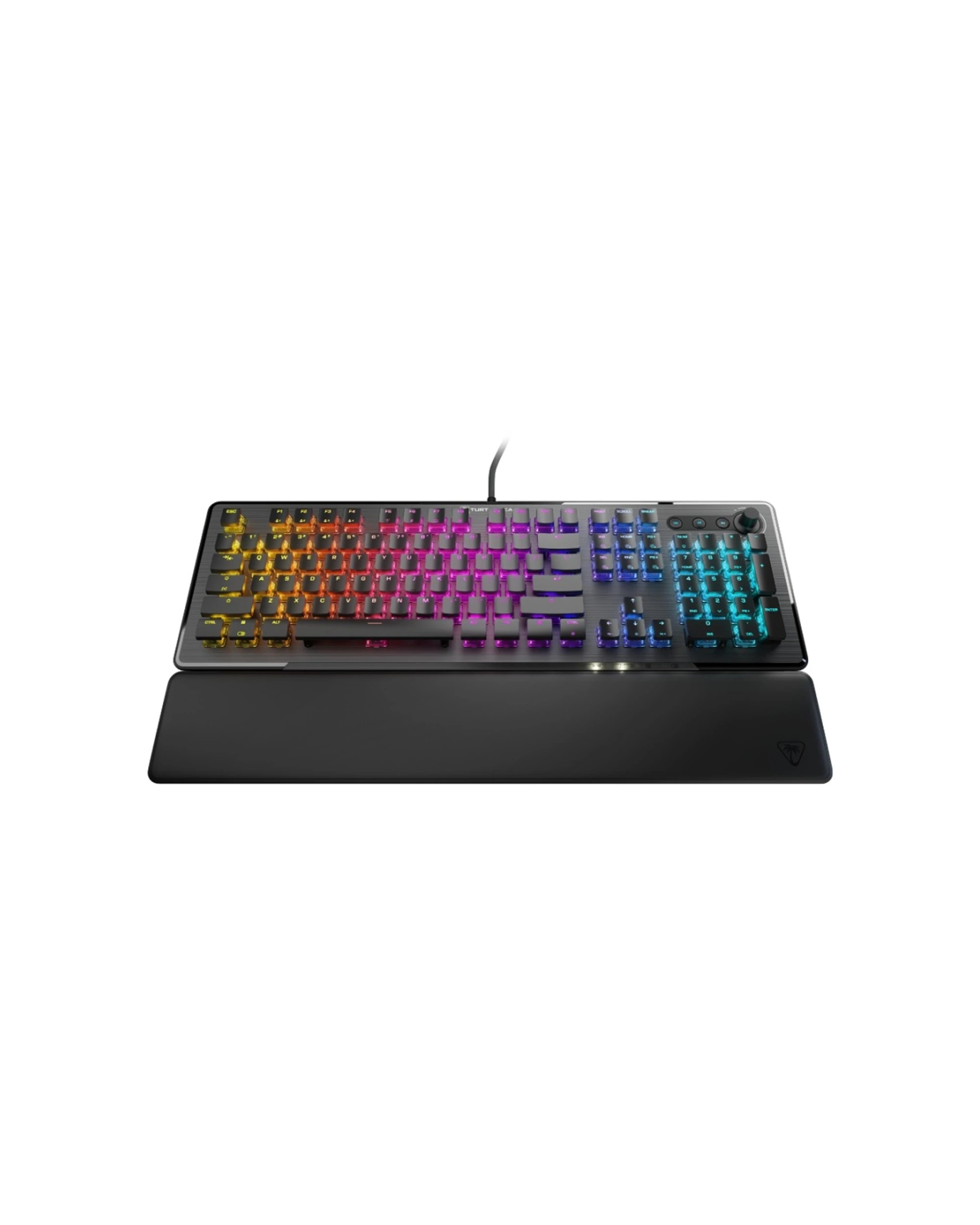 2 Turtle Beach LED Vulcan II Max Wired RGB Optical-Mechanical Gaming Keyboard For PC - Multi, 2 of 7