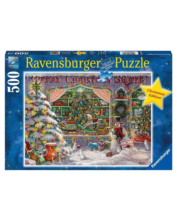 Ravensburger The Christmas Shop 500 Piece Jigsaw Puzzle