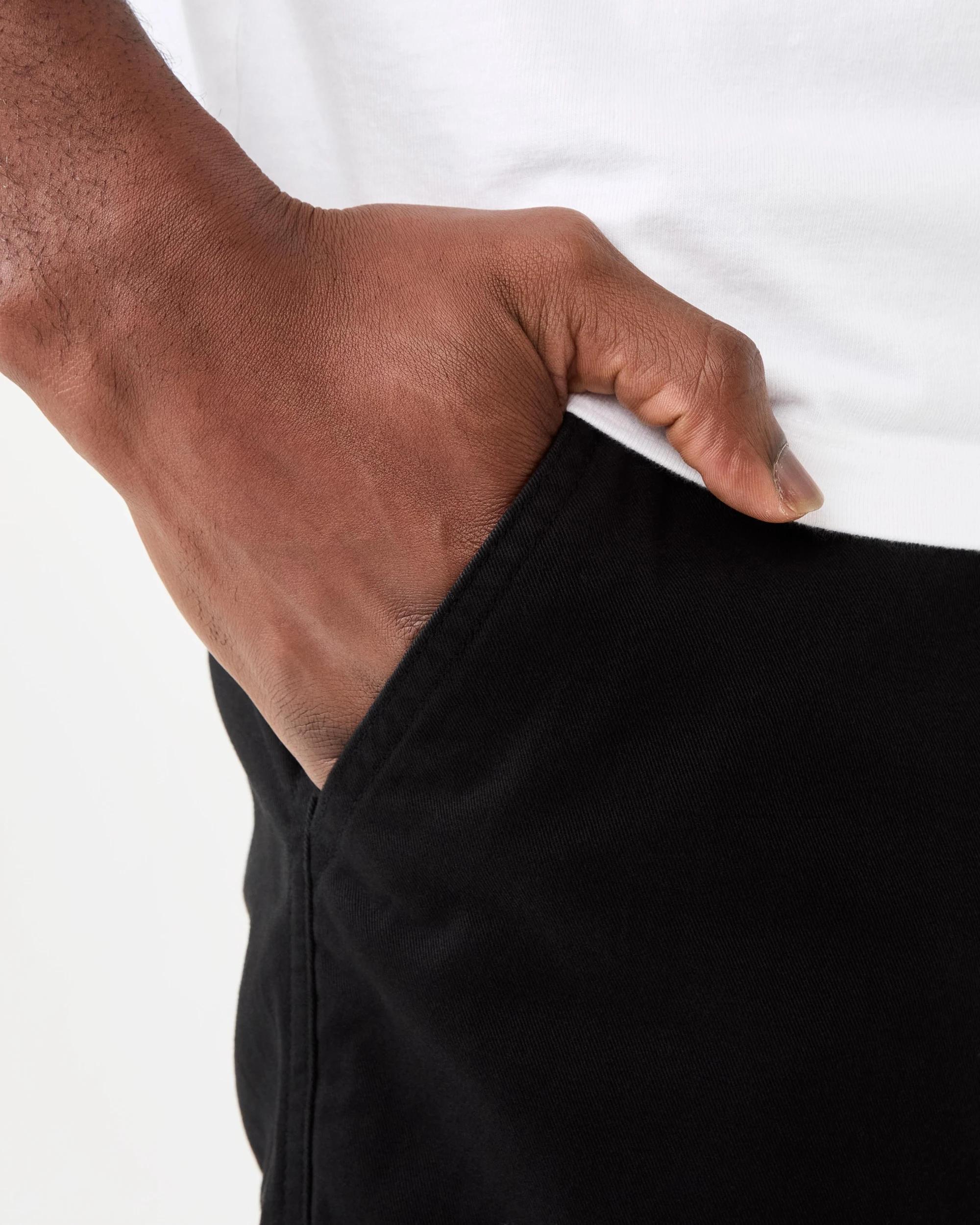 4 Regular Cargo Pants Black, 4 of 7