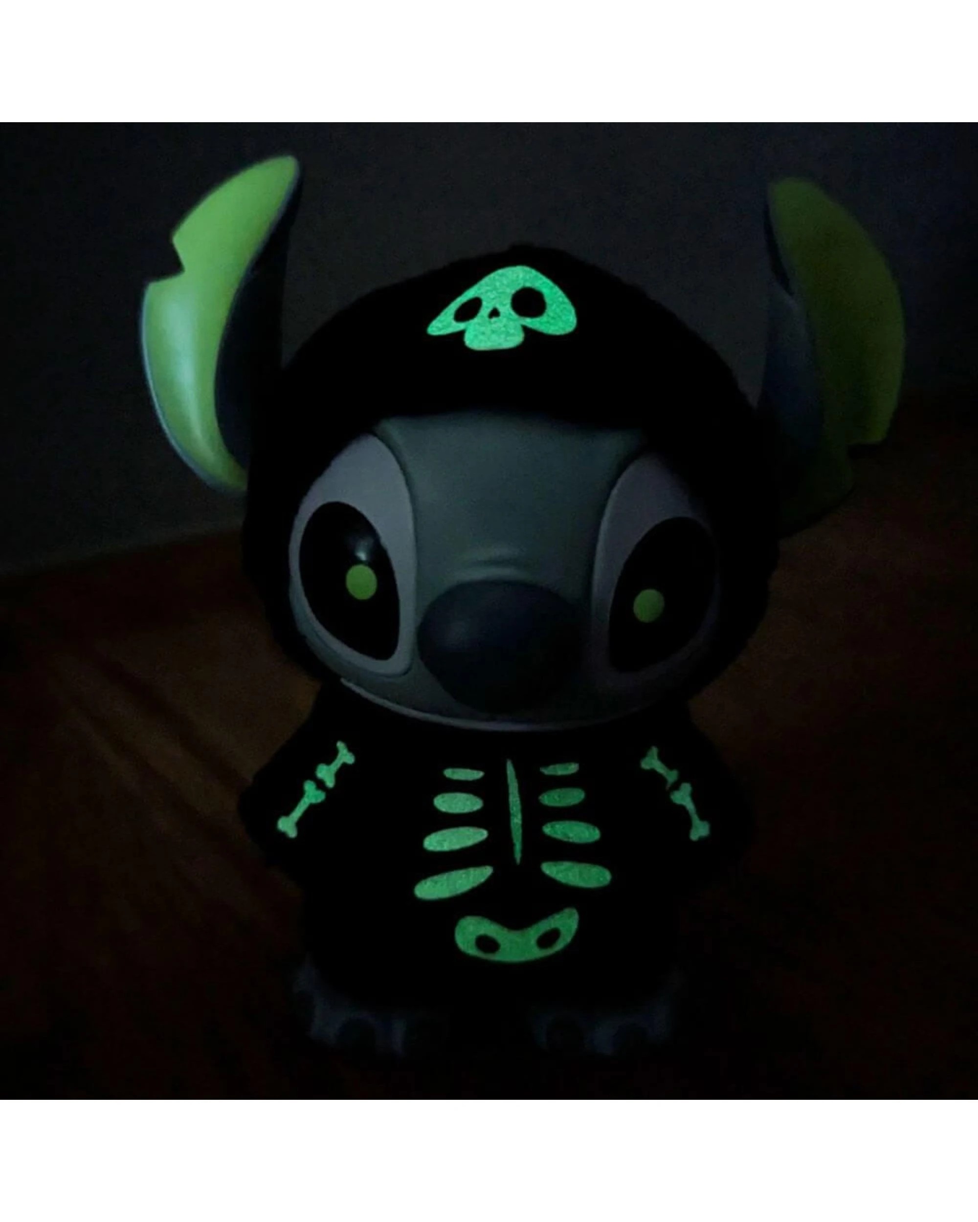 6 Disney Stitch Skeleton Outfit Figurine, 6 of 6