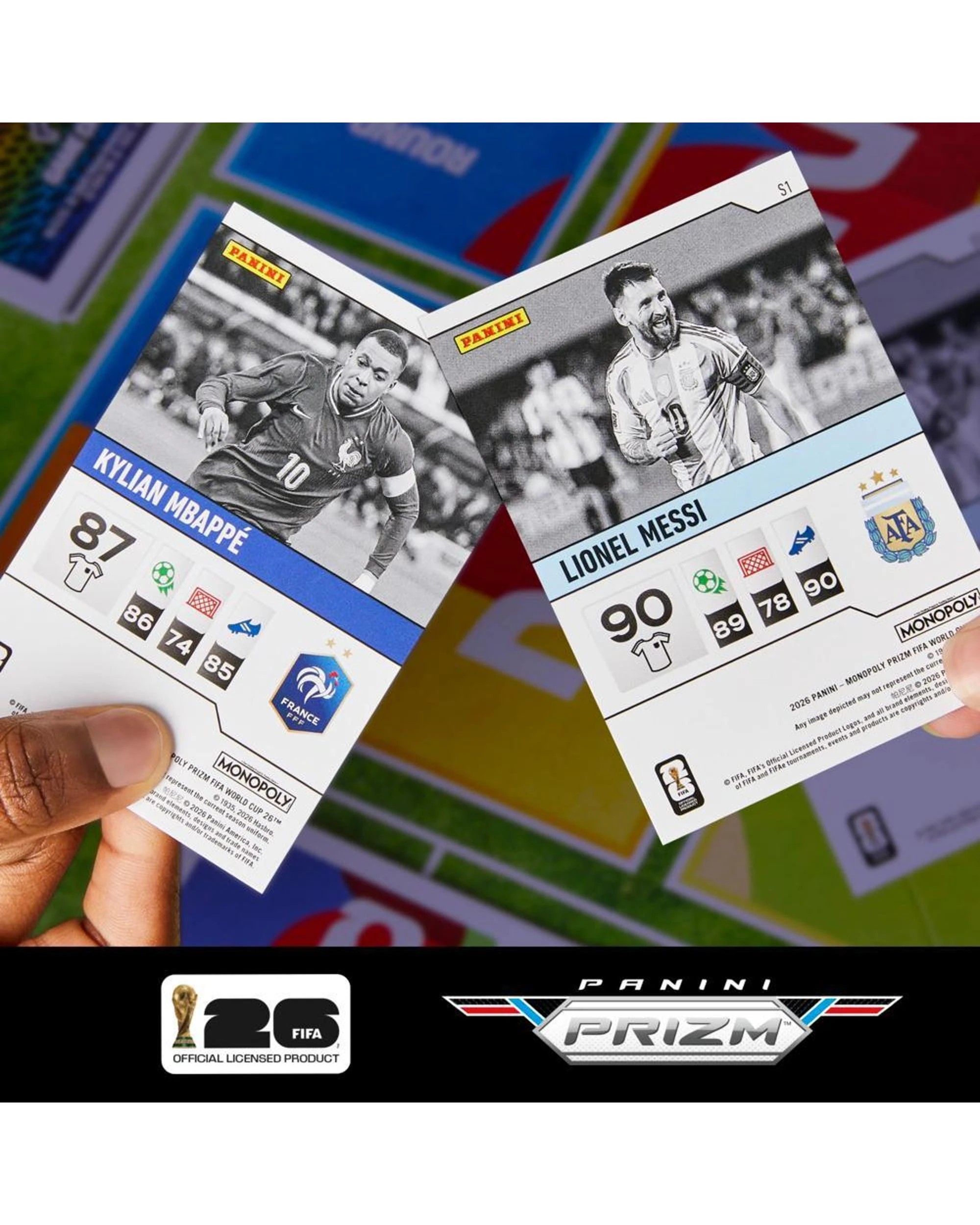 8 Monopoly Panini Prizm: FIFA World Cup Edition Board Game, 8 of 8