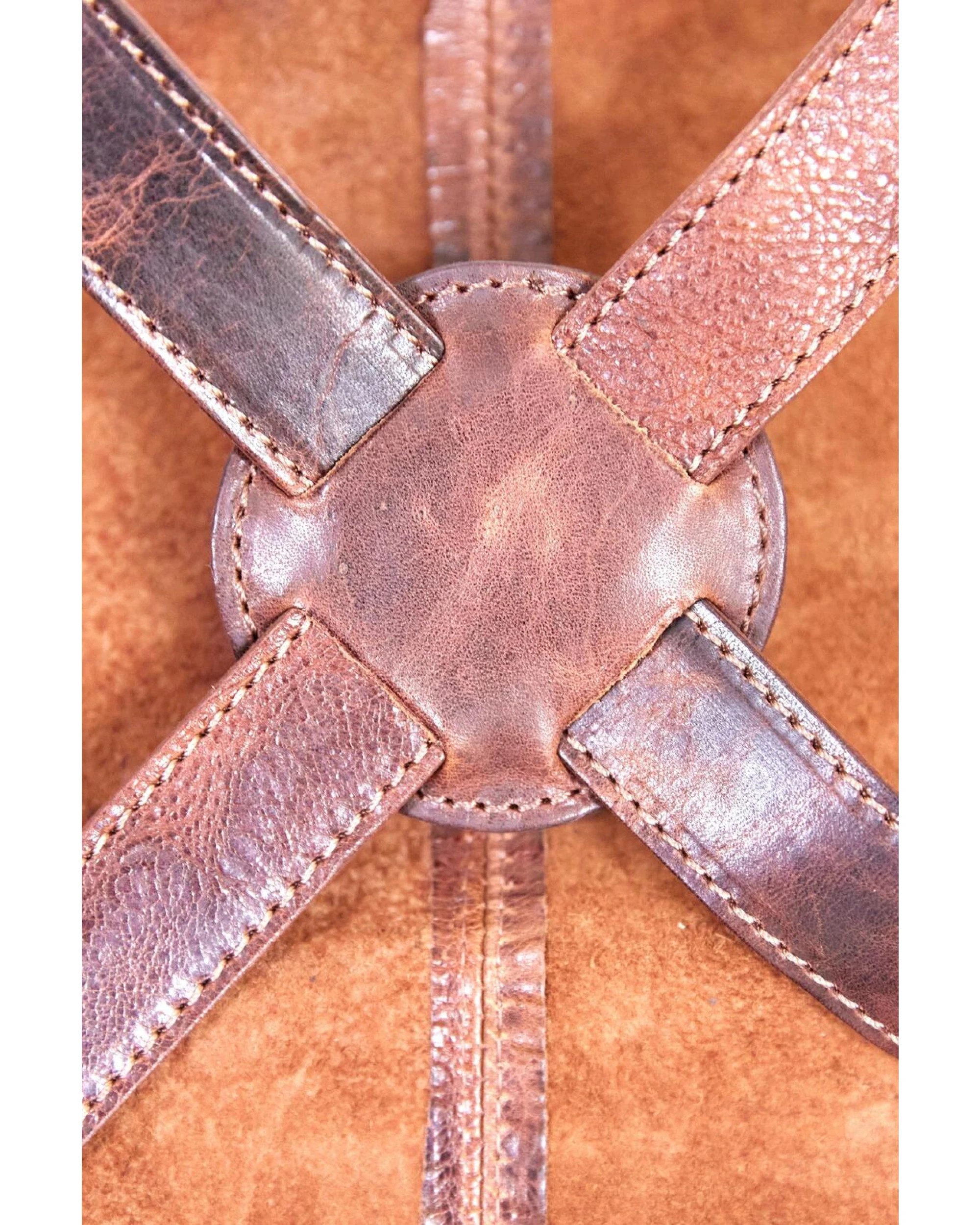 7 Pierre Cardin Professional Leather Apron Butcher Woodwork Hairdressing Barber Chef - Cognac, 7 of 9