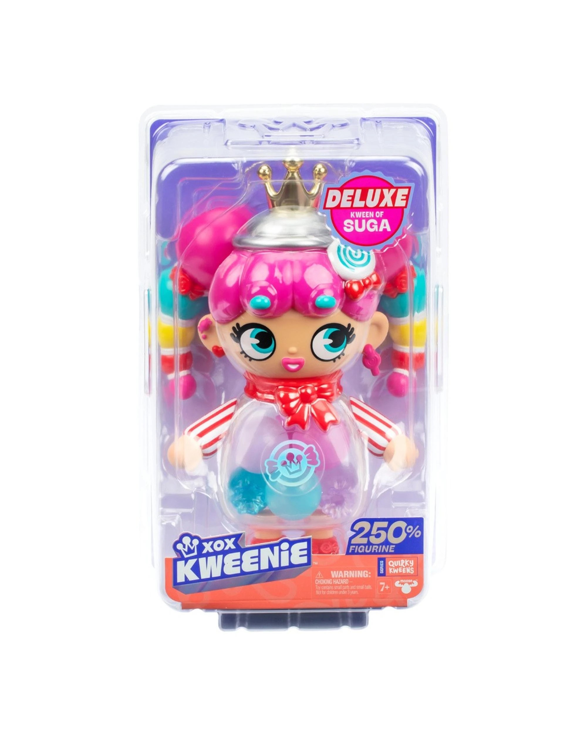6 XOX Kweenie Quirky Kweens Series Deluxe Kween of Suga Figurine, 6 of 9