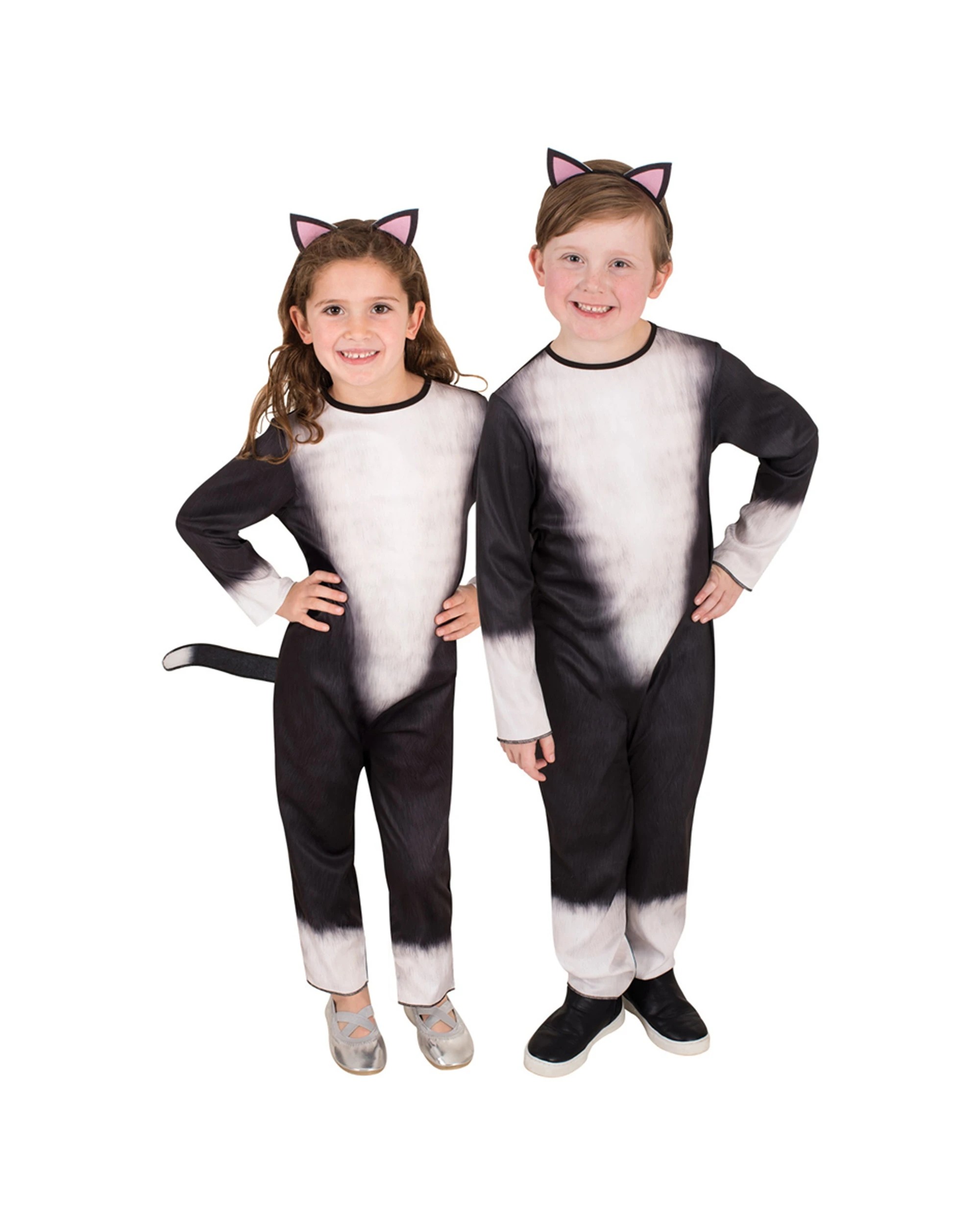 3 Rubies Cat Jumpsuit Costume Party Dress-Up M - Pattern, 3 of 3