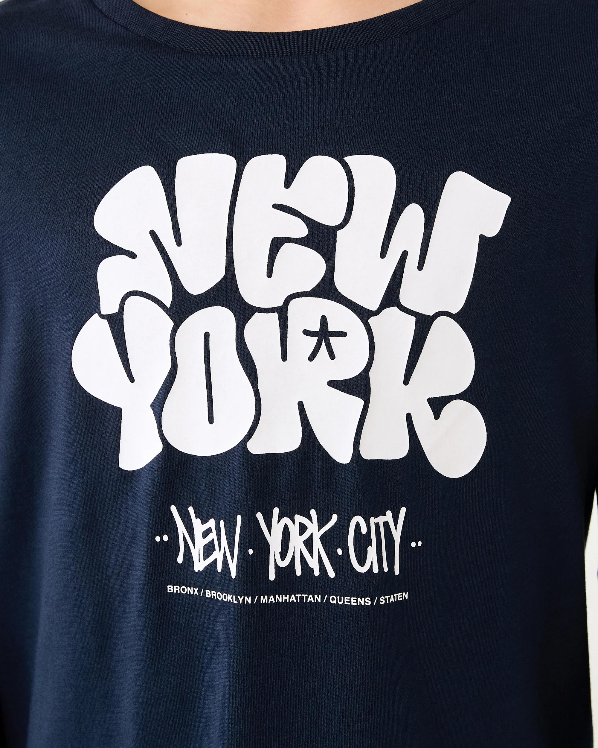 5 Knit Pyjama Set Nvy Ny, 5 of 8