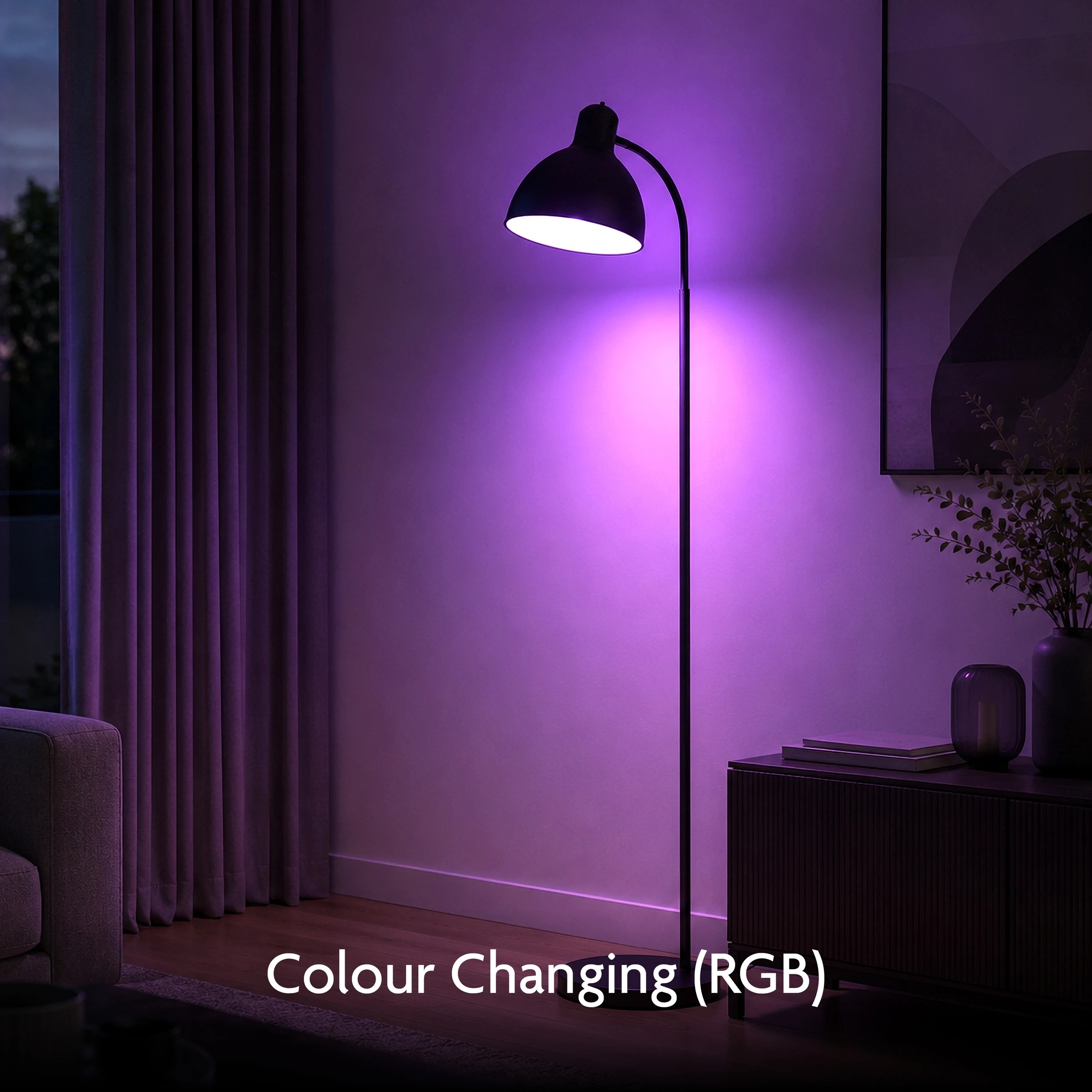 6 Mirabella Genio Wi-Fi 9W LED Smart Dimmable GLS Globe, 6 of 10