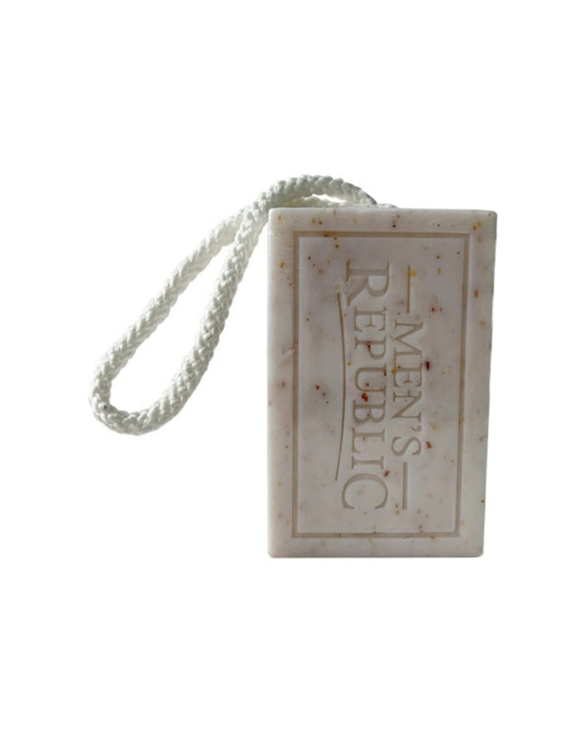 2 Mens Republic 6Pc Logo Soap-On-A-Rope Body Bar Soap 200G Each Set, 2 of 5