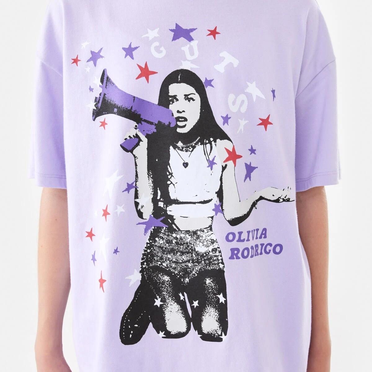6 Olivia Rodrigo Oversized License T-shirt OLIVIA RODRIGO GUTS TOUR, 6 of 6
