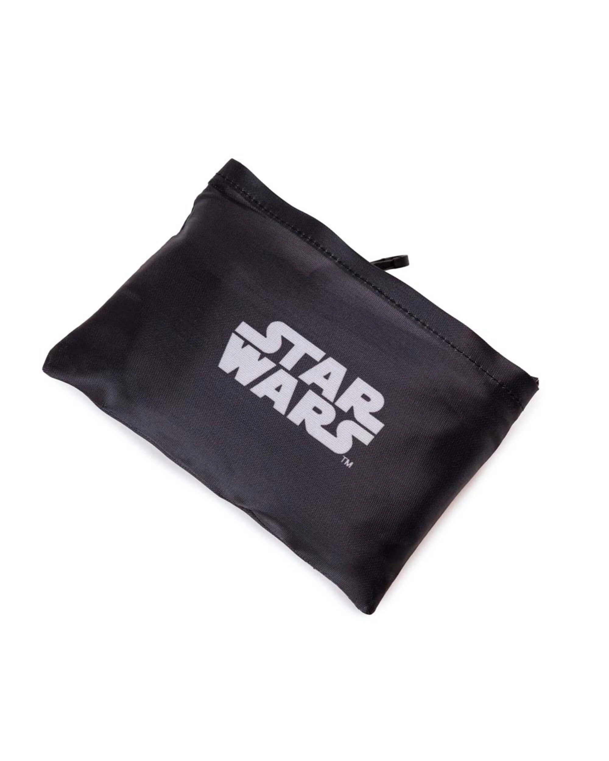 3 Star Wars - Darth Vader & Stormtroopers Foldable Tote Bag - Black, 3 of 4