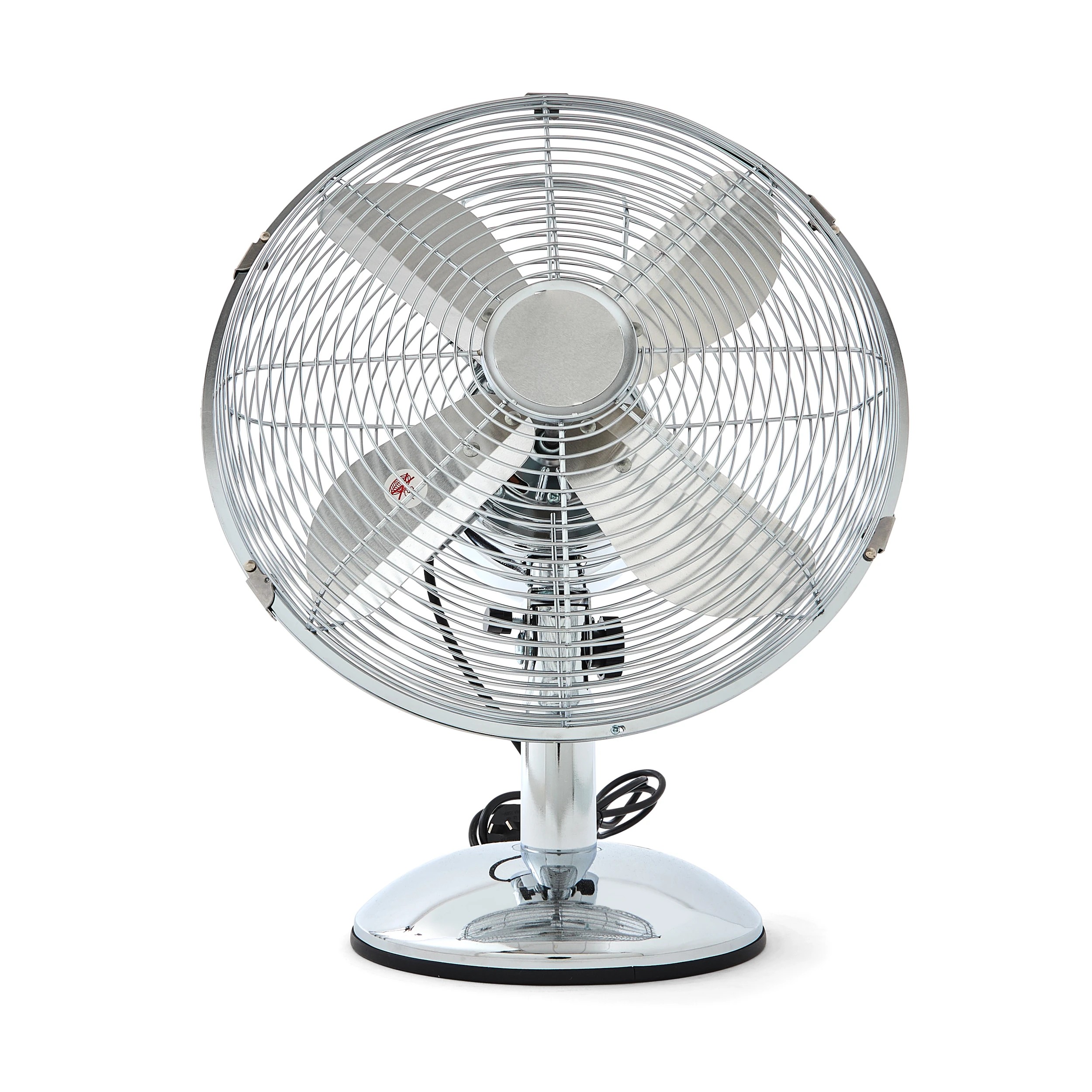4 30cm Chrome Bench Fan, 4 of 9