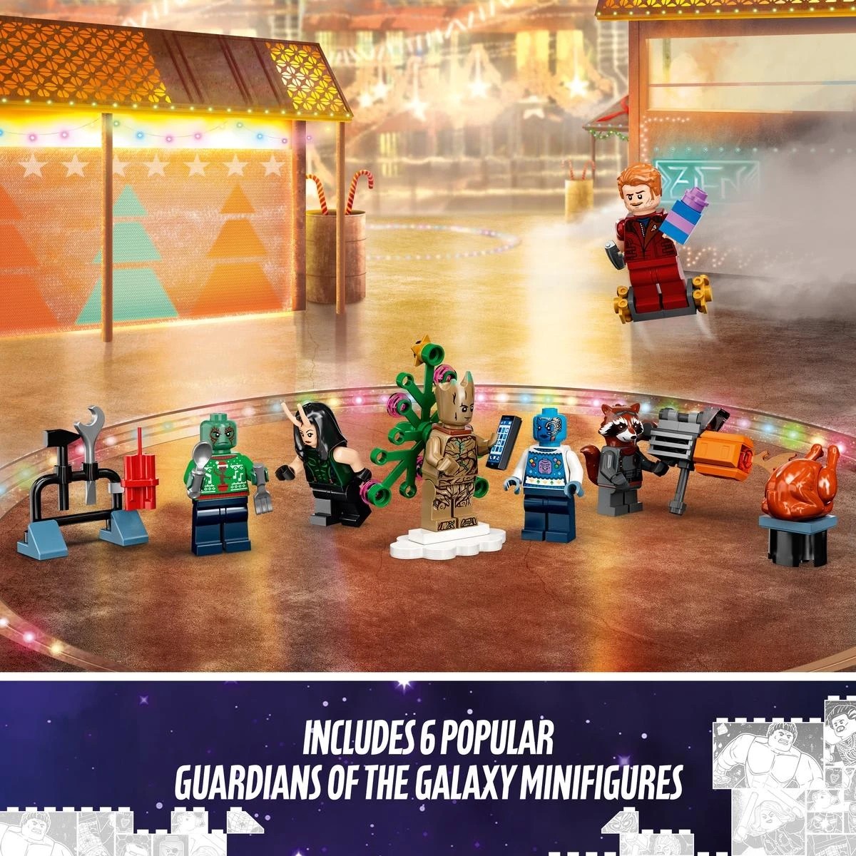 5 LEGO Marvel Super Heroes Guardians of the Galaxy Advent Calendar 76231, 5 of 9