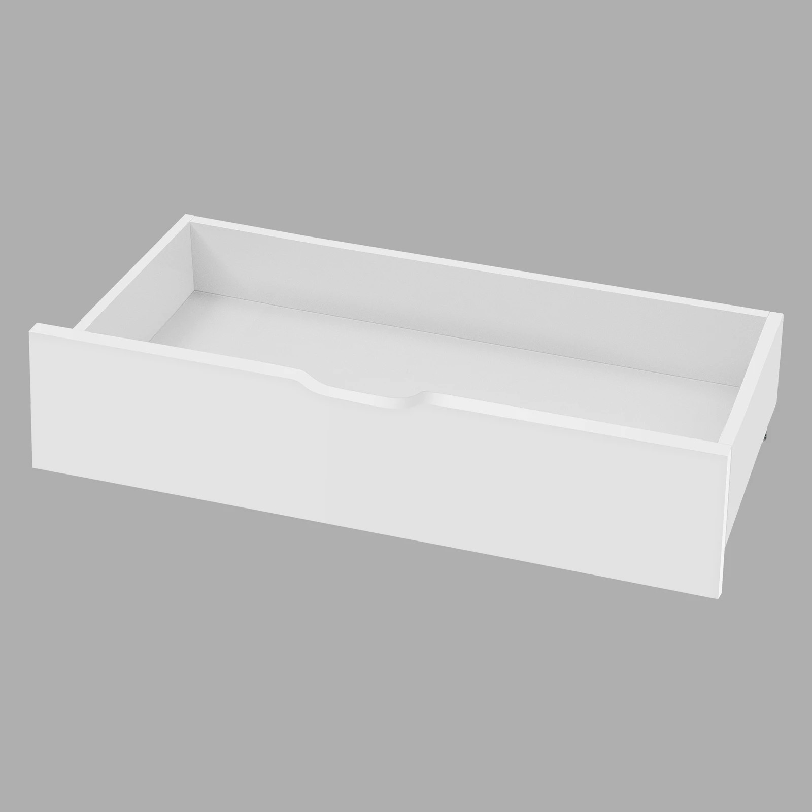 3 Alfordson 2x Storage Drawers Trundle for Wooden Bed Frame Base Timber - White, 3 of 7