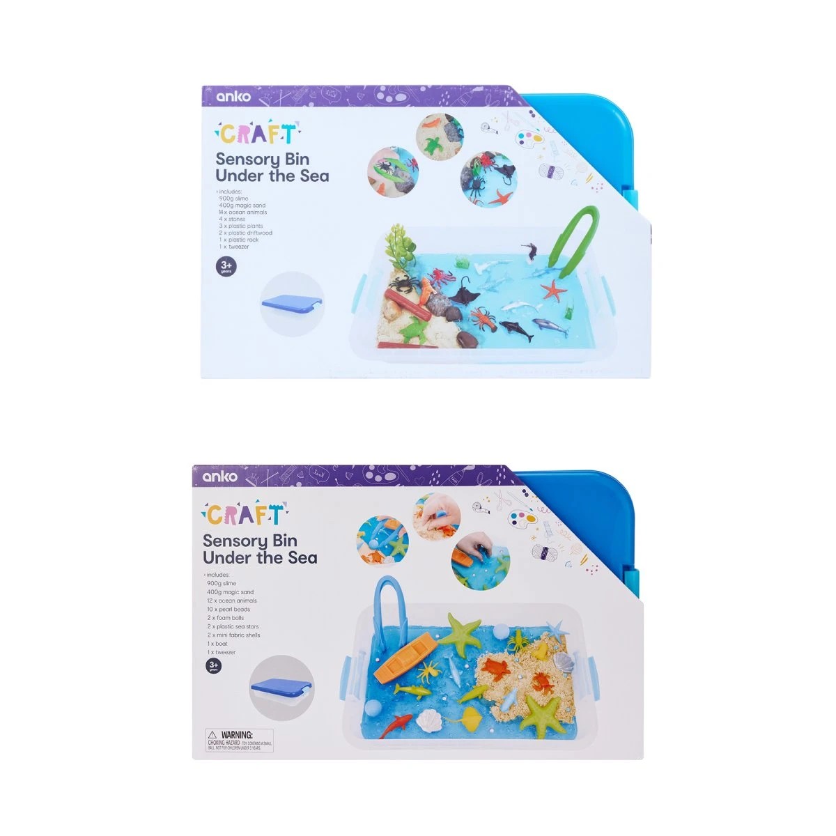 2 Under the Sea Sensory Bin Set - Assorted, 2 of 10