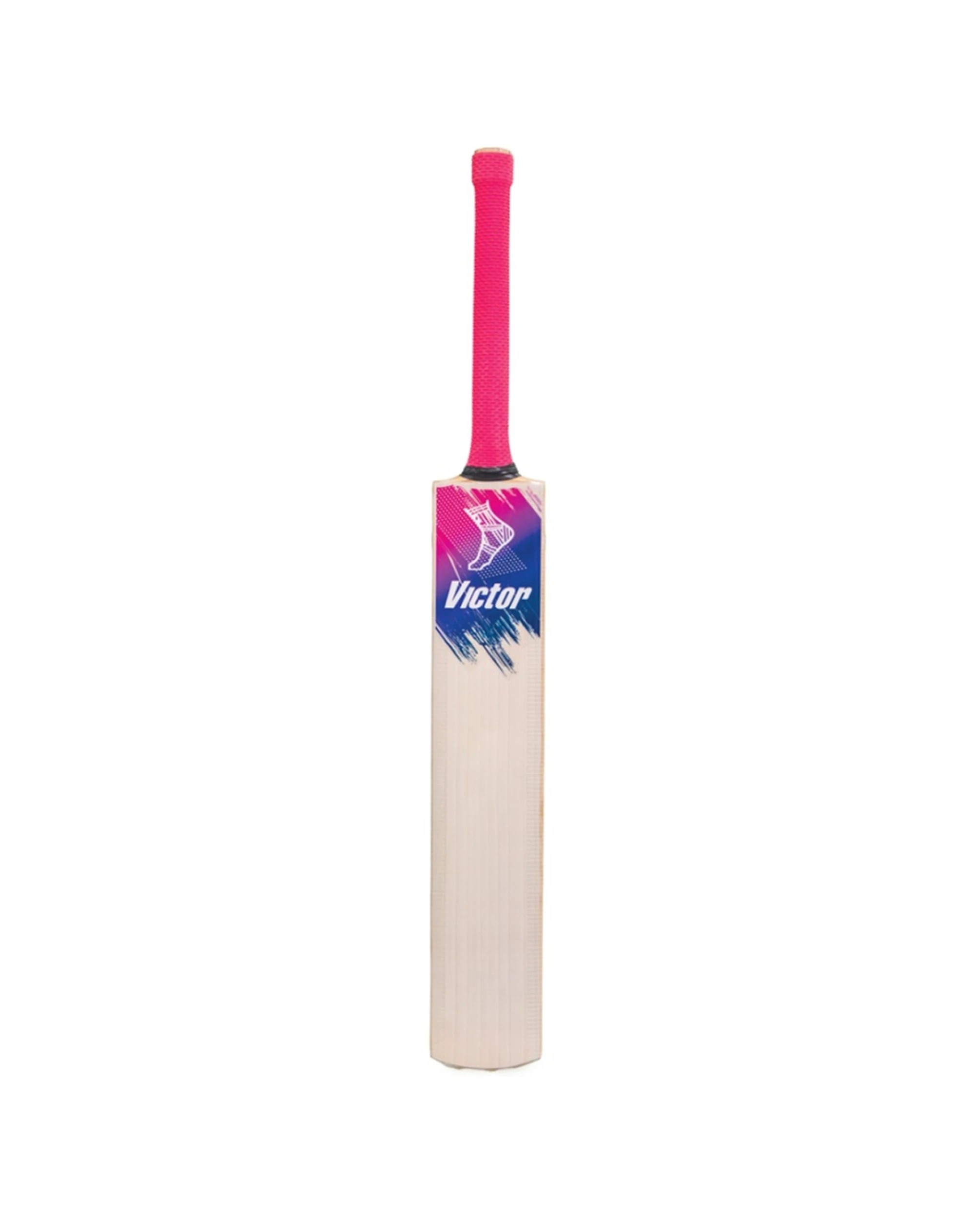 1 Victor Sports English Willow Club Level Cricket Bat Integra Size 5 - Pink, 1 of 7