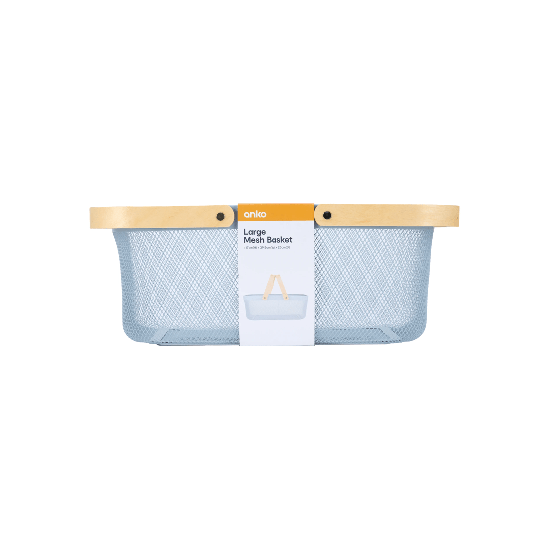 9 Large Mesh Basket - Blue, 9 of 9