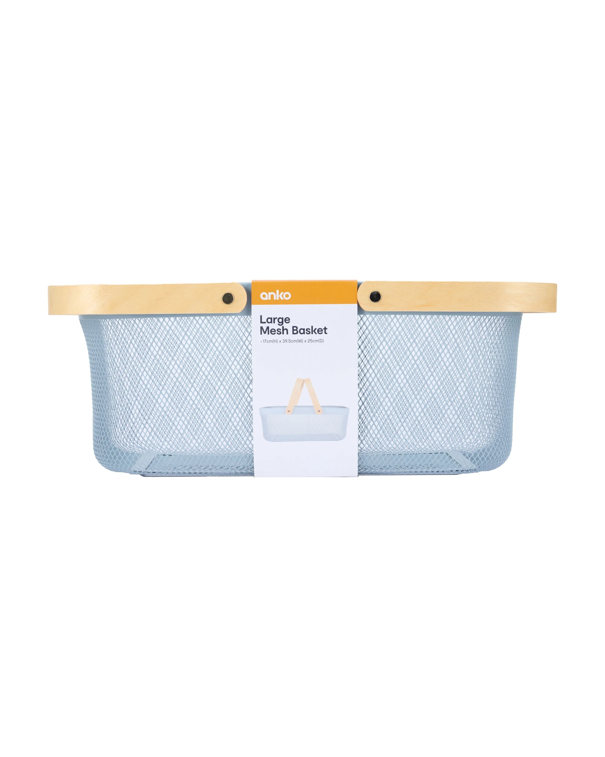 9 Large Mesh Basket - Blue, 9 of 9