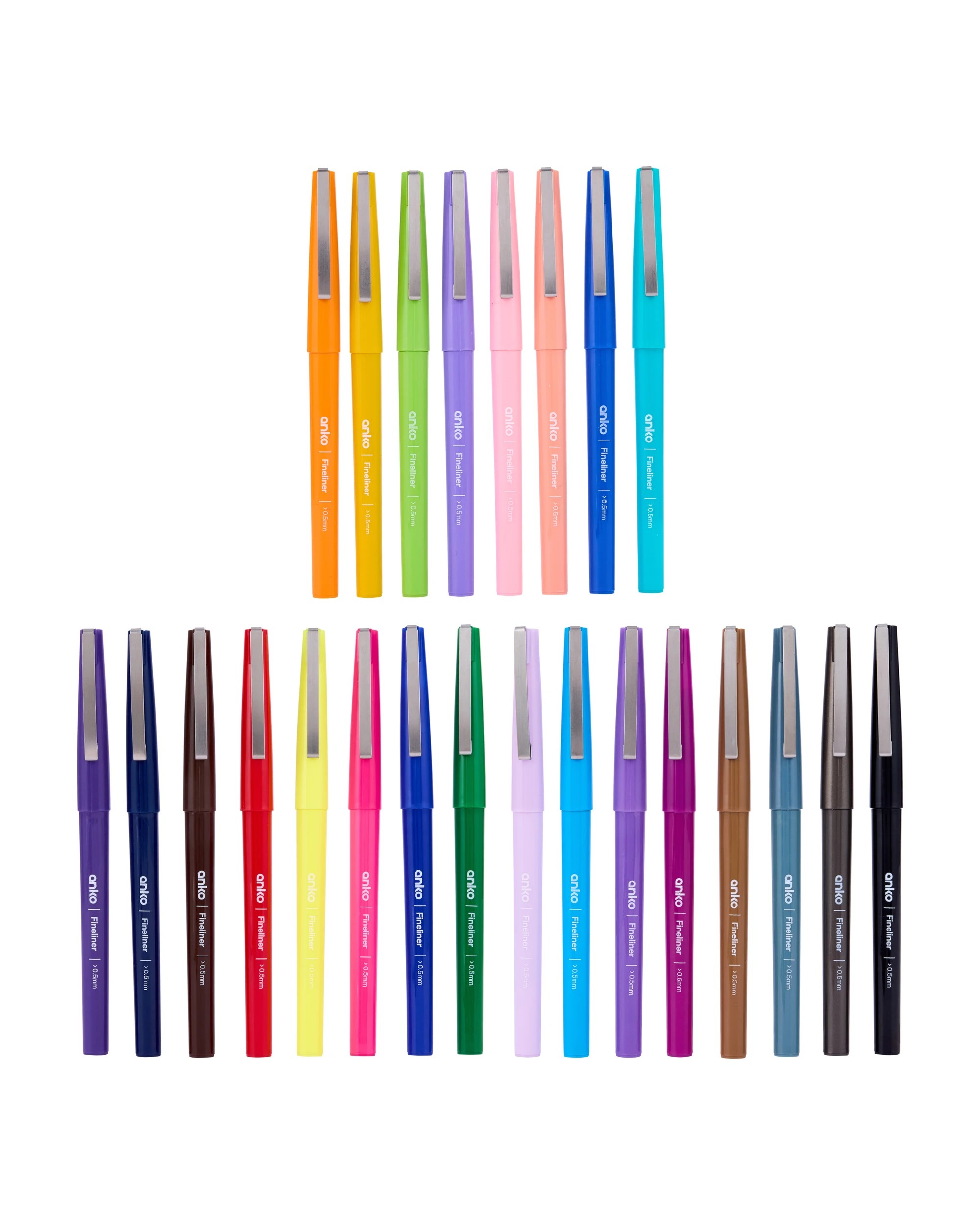 3 24 Pack Fineliner Pens, 3 of 6