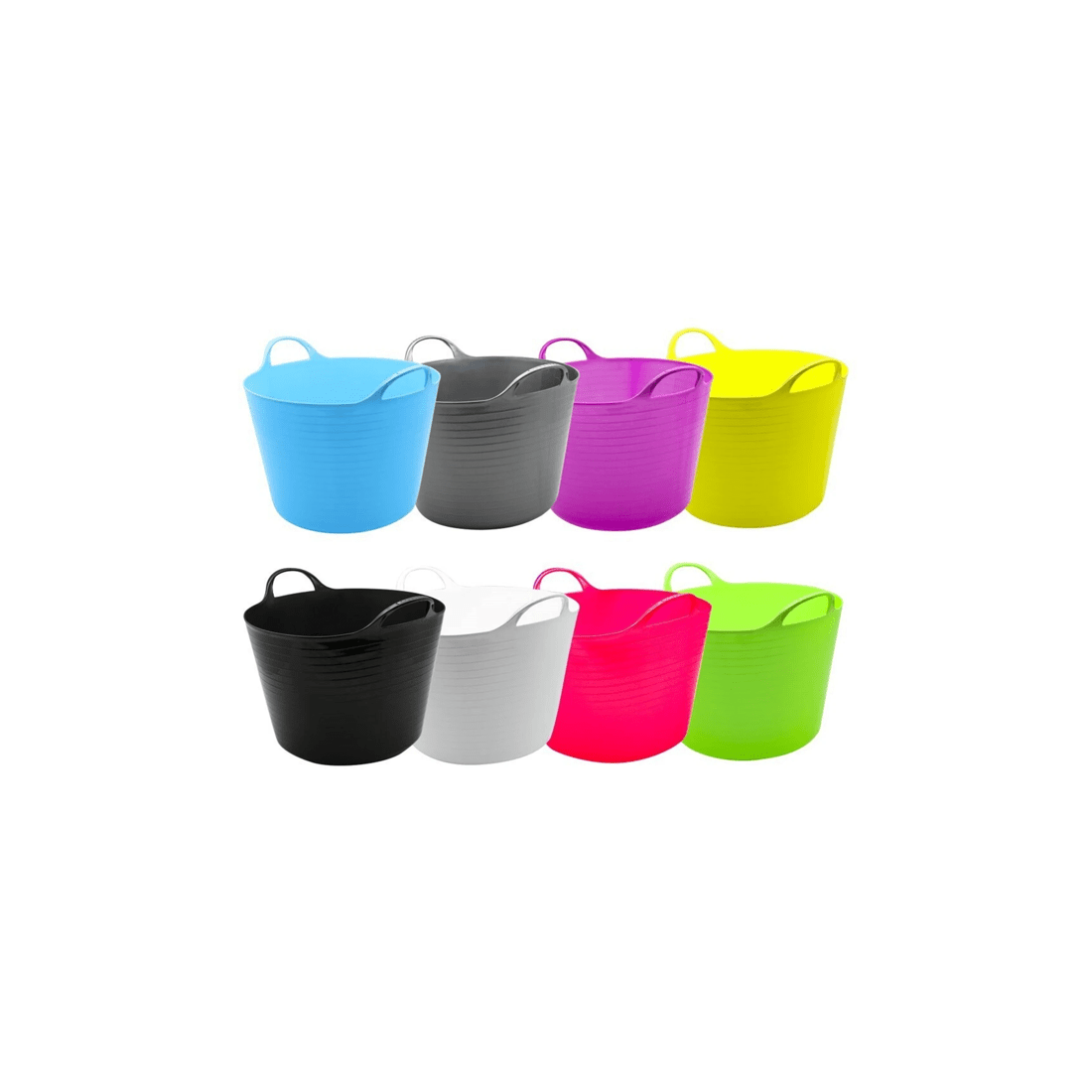 3 Boxsweden 2PK Boxsweden Flexible Tub 42L 8 Asstd Flexible Storage Tub Pack
 - multi, 3 of 4