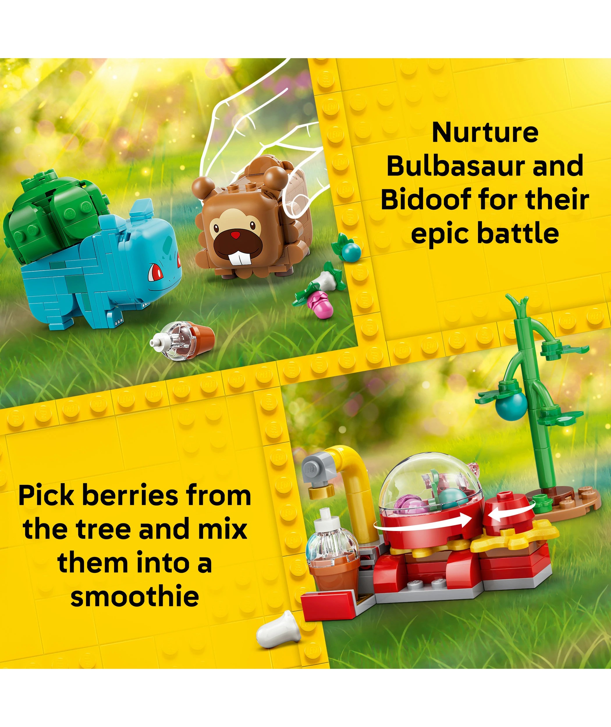 5 LEGO Pokemon SMART Play: Berry Bash with Bulbasaur and Bidoof 72155, 5 of 11