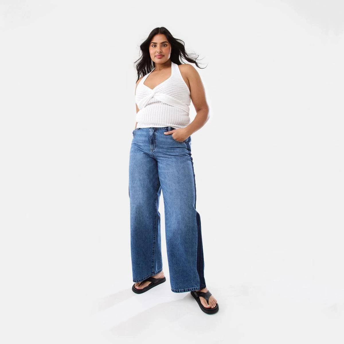 4 Halter Twist Front Top WHITE, 4 of 9