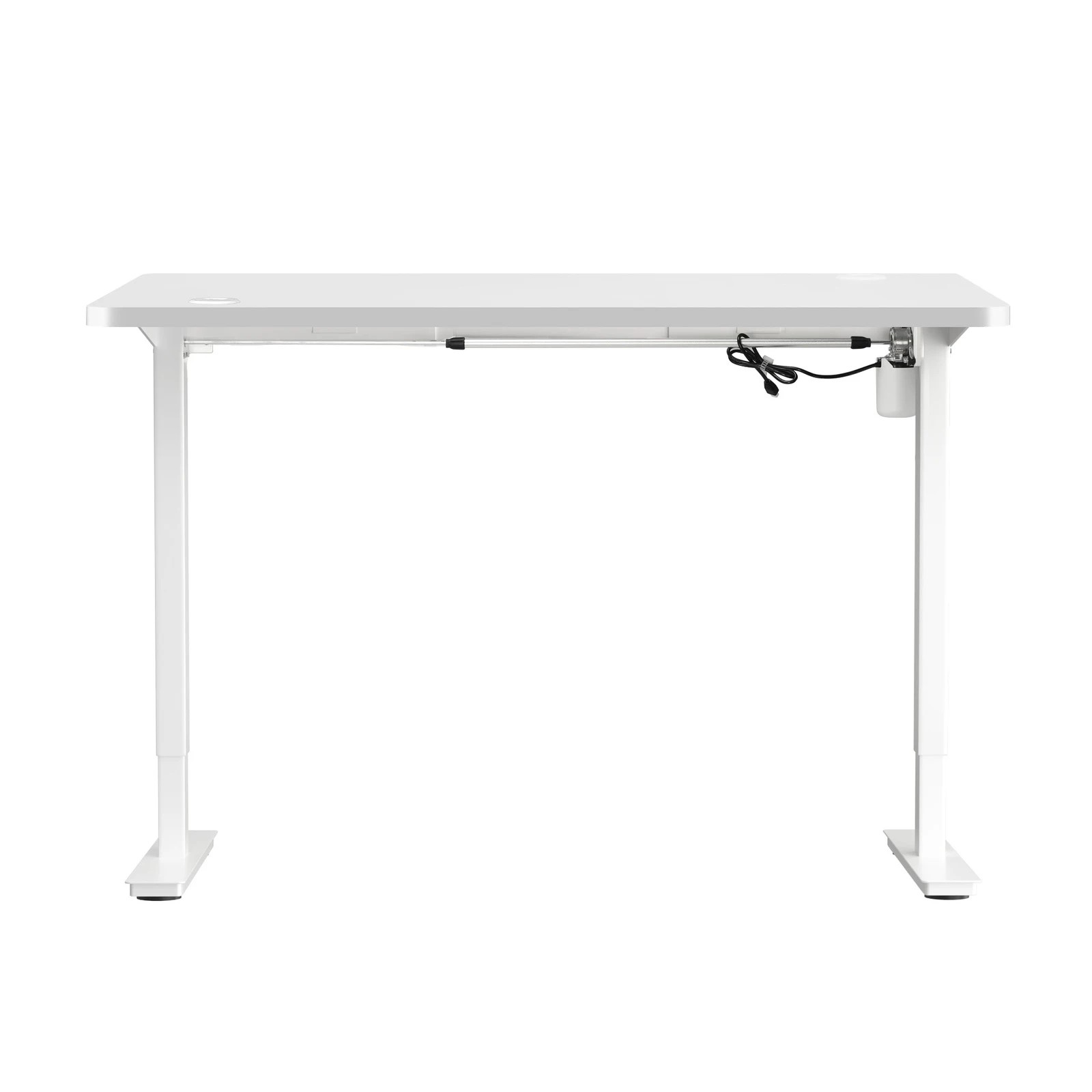 3 Oikiture 150cm Electric Standing Desk Single Motor
 - White, 3 of 4