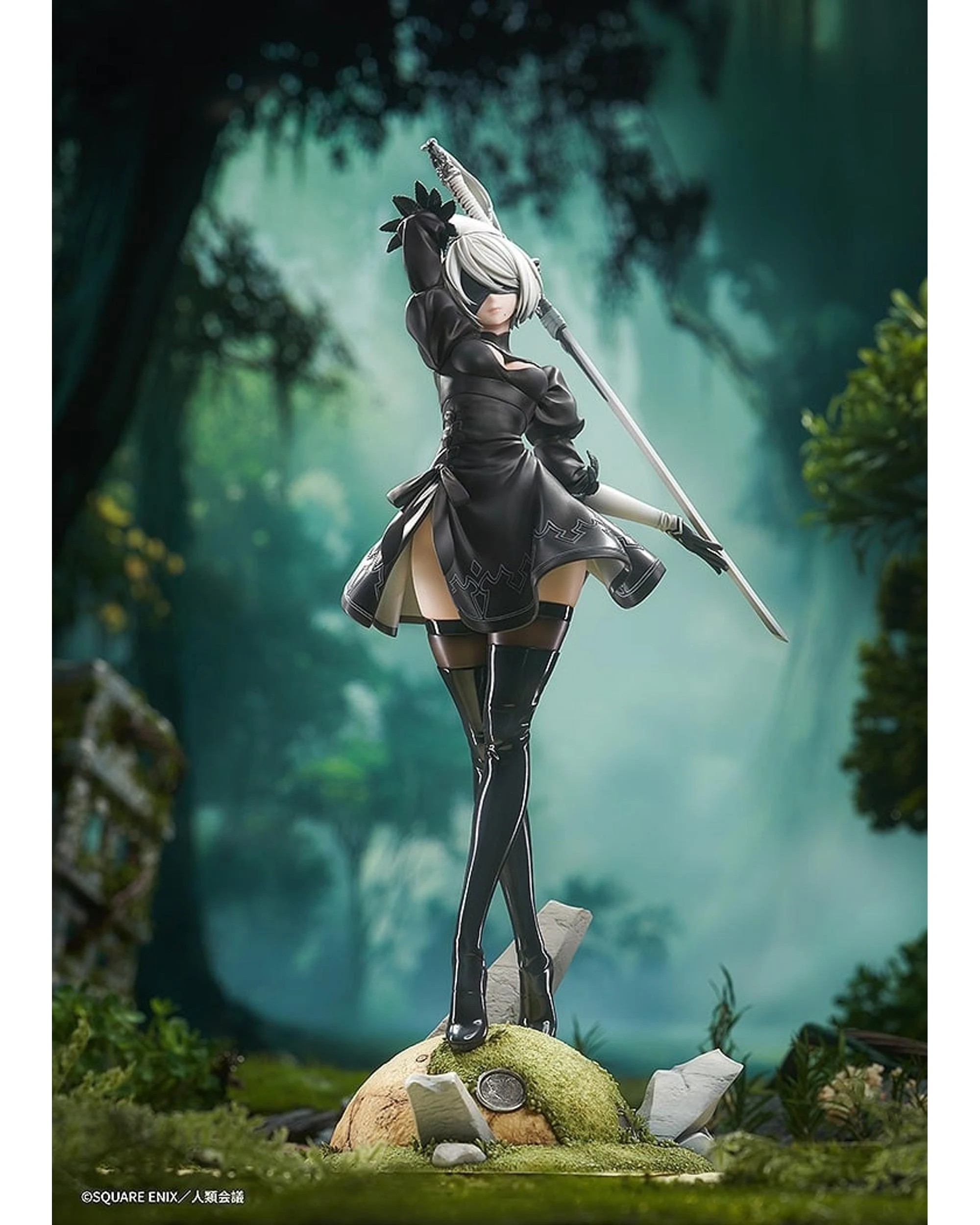 7 NieR:Automata Ver1.1a 2B - YoRHa No.2 Type B -  1/7 Scale Figure, 7 of 10