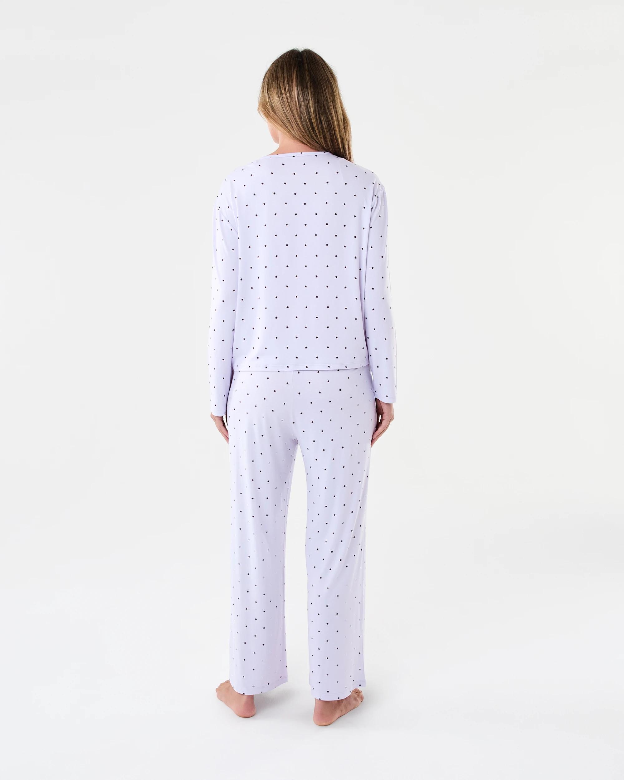3 Long Sleeve Top and Pants Pyjama Set Lily Star, 3 of 6