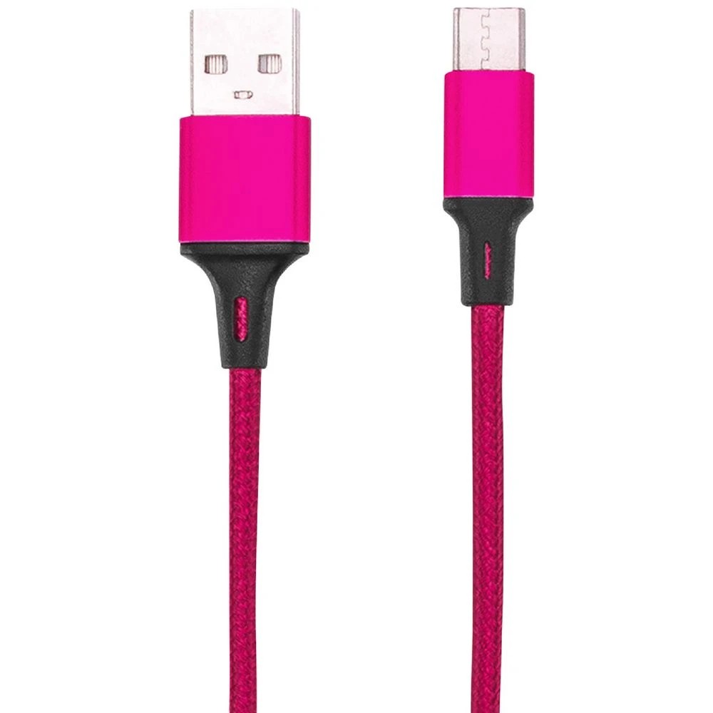 4 Otto 2m USB-C to USB-A Cable Euphoric Pink, 4 of 4