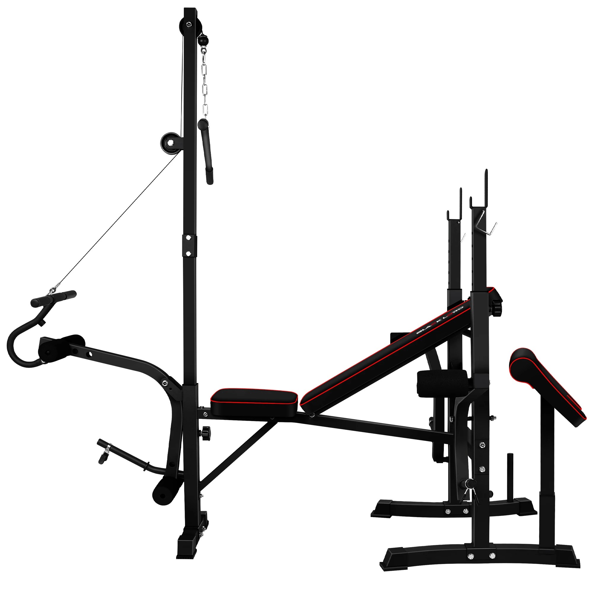 9 Black Lord Weight Bench 14in1 Press Multi-Station Fitness Home Gym Equipment, 9 of 9