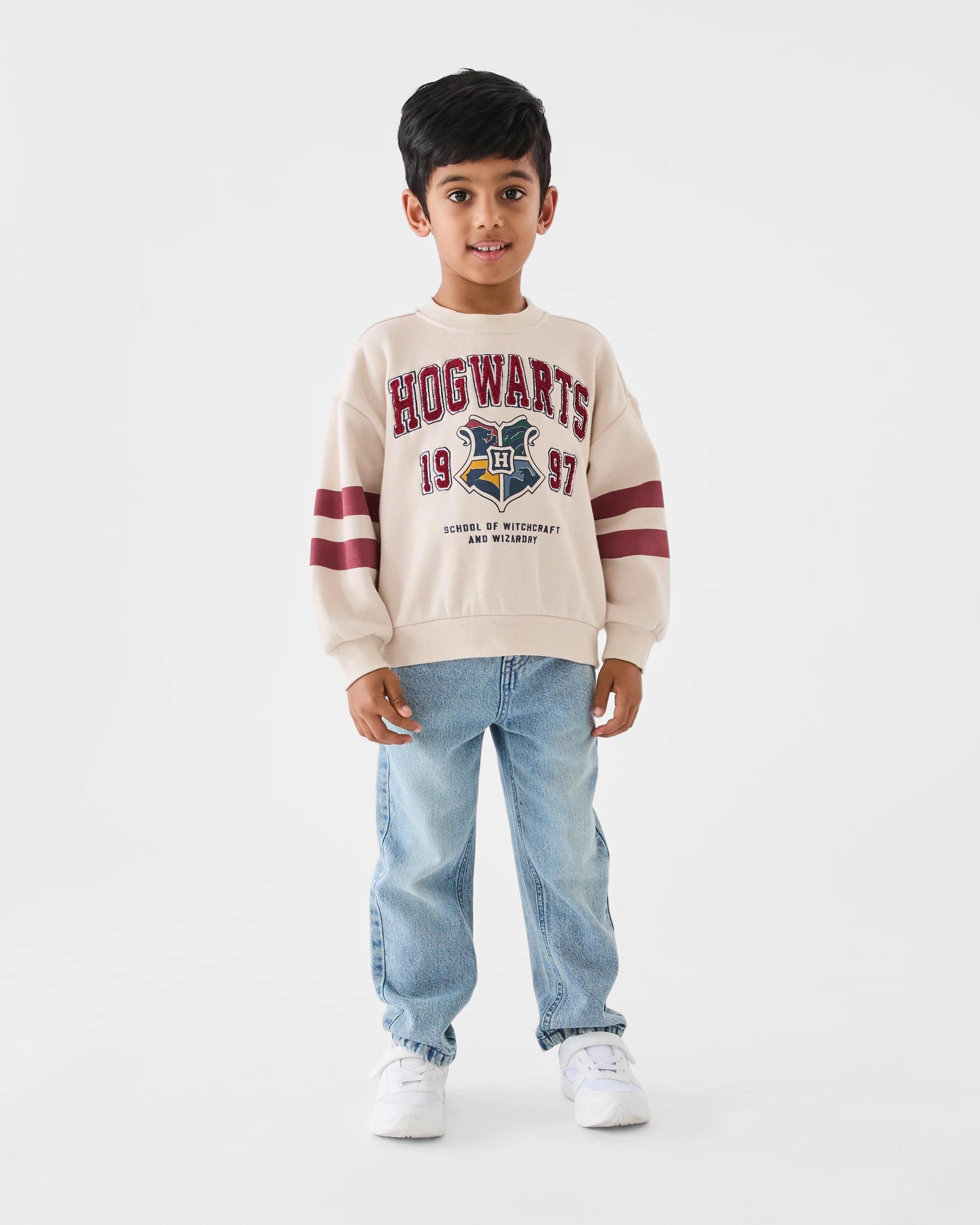 6 Harry Potter License Oversize Crew Neck Sweatshirt Bge Hp, 6 of 7