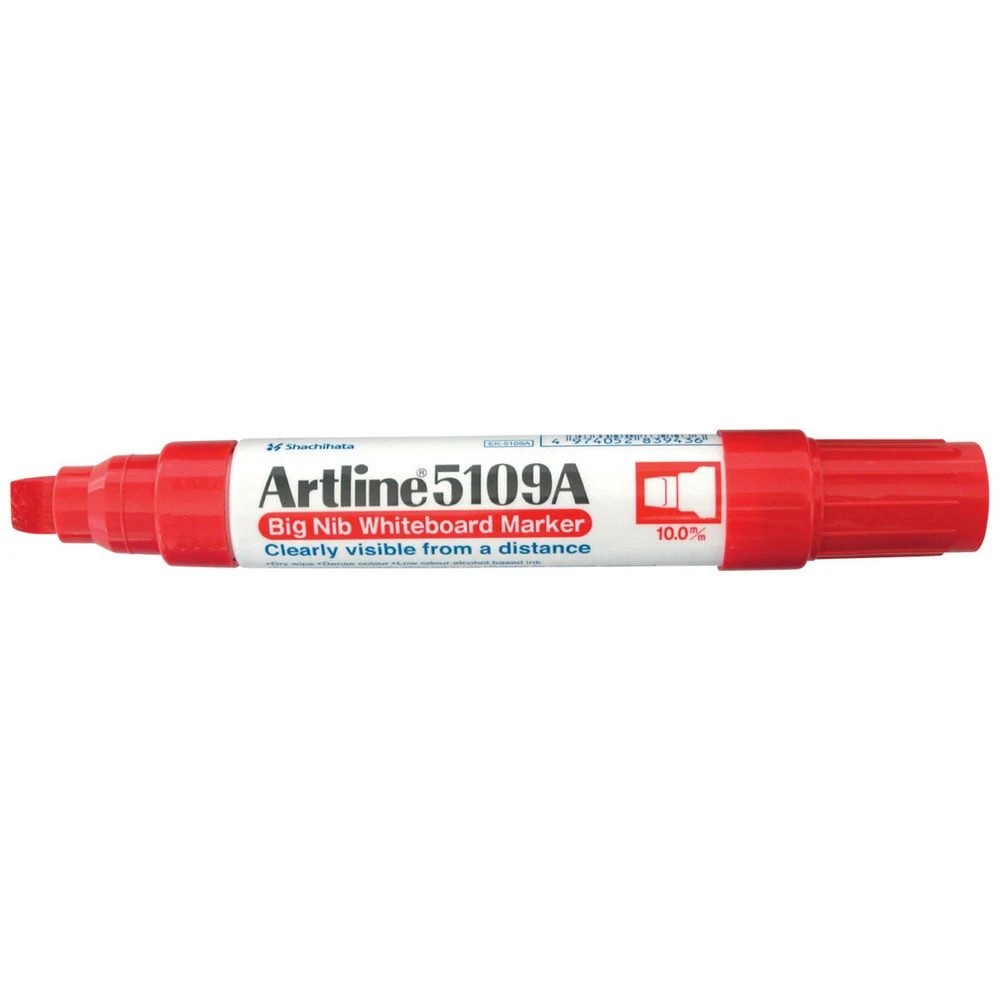 1 Artline 5109A Jumbo Whiteboard Marker Red, 1 of 2