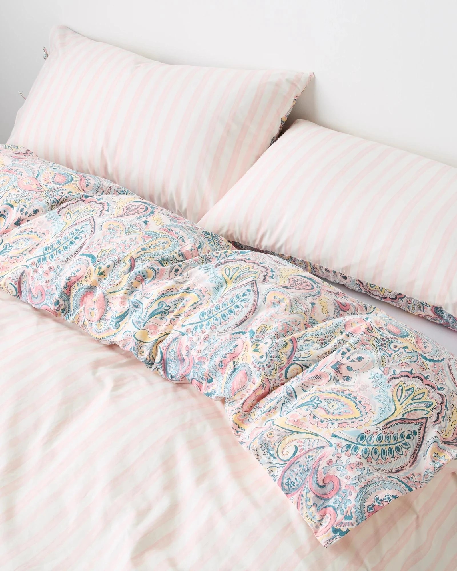 4 Target Addison Paisley Print Australian Cotton Quilt Cover Set - King Bed - Multi, 4 of 6