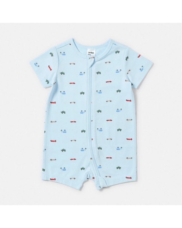 Short Sleeve Zip Ro