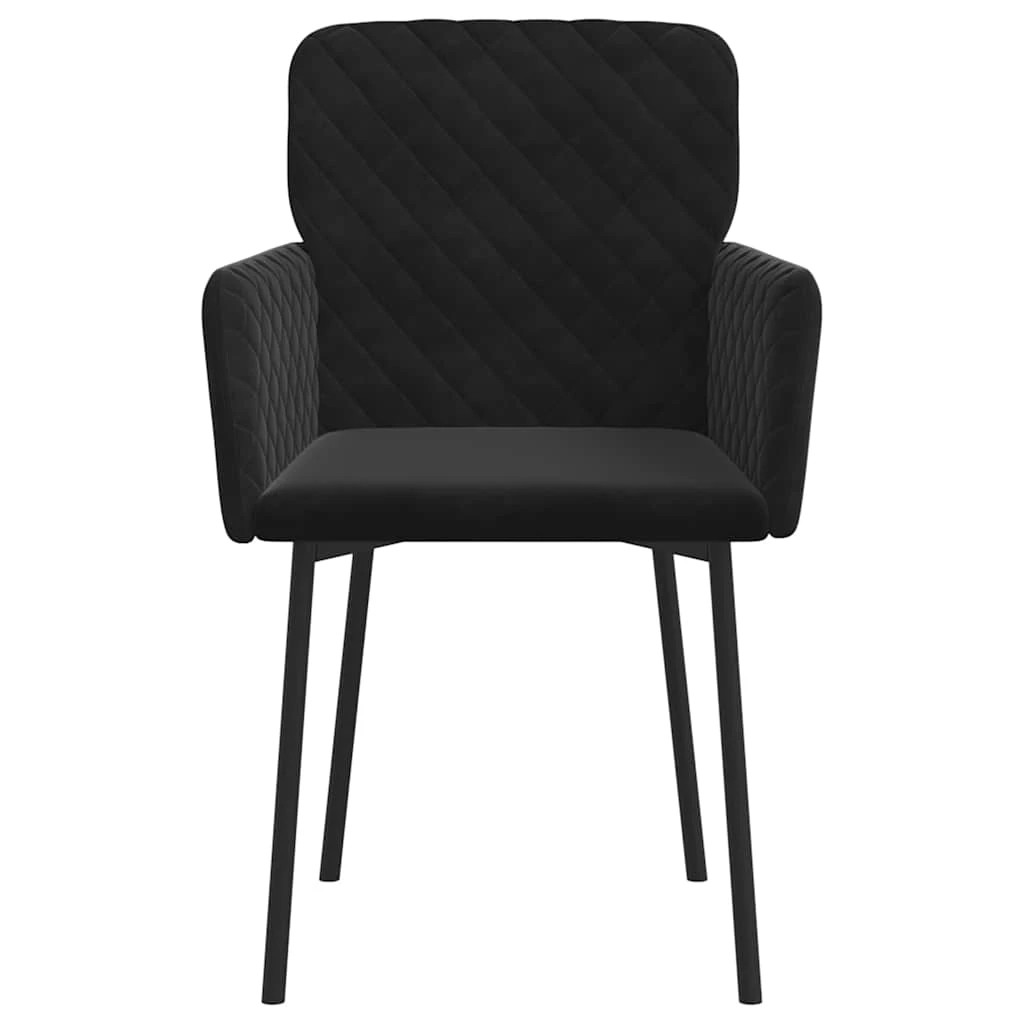 2 Vidaxl Dining Chair, Dining Chairs - Black, 2 of 8