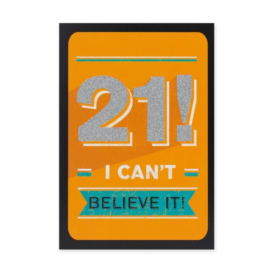 3 Connections from Hallmark 21st Birthday Card - Can't Believe It!, 3 of 3