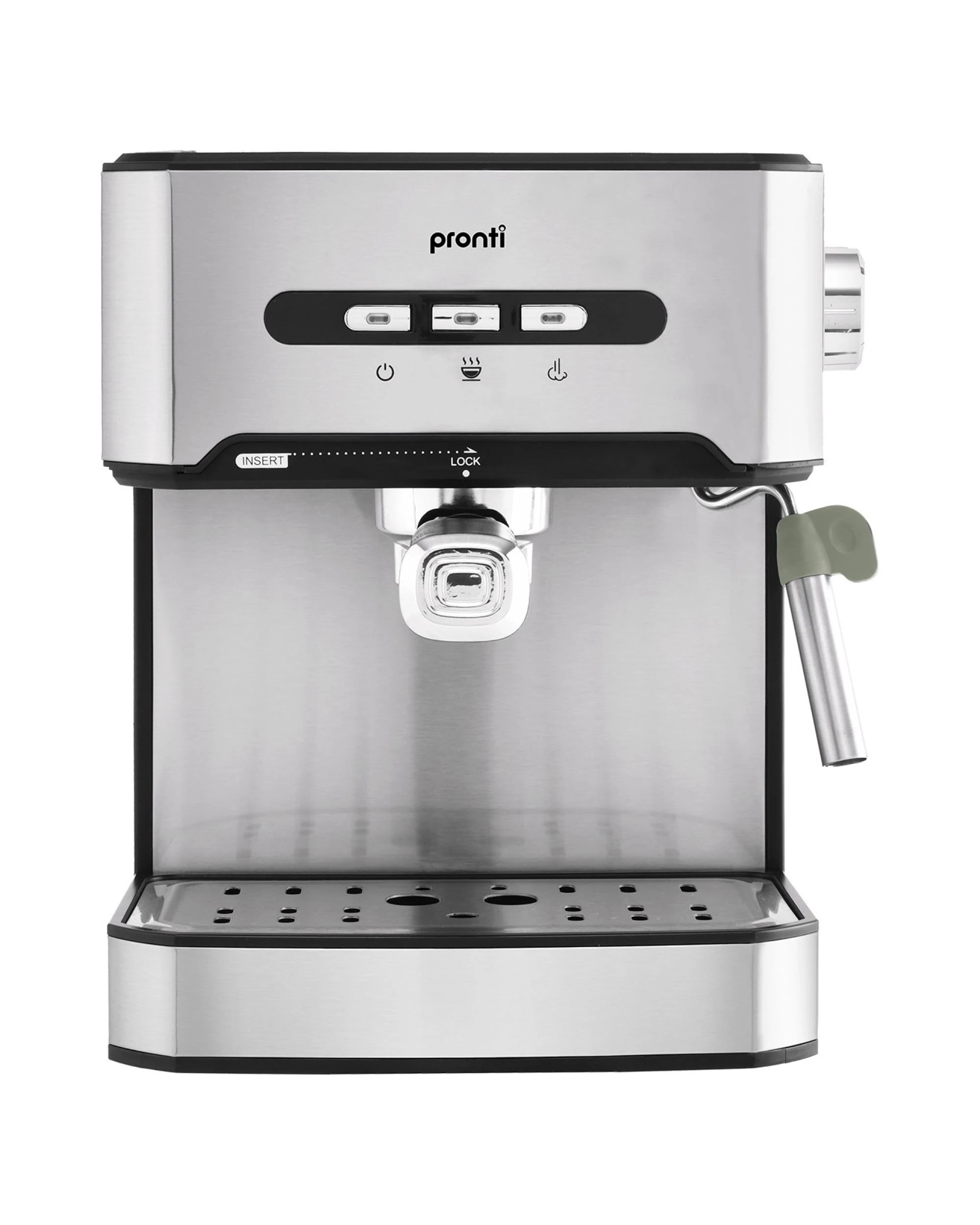 1 Pronti 1.6L Automatic Coffee Espresso Machine with Steam Frother, 1 of 7