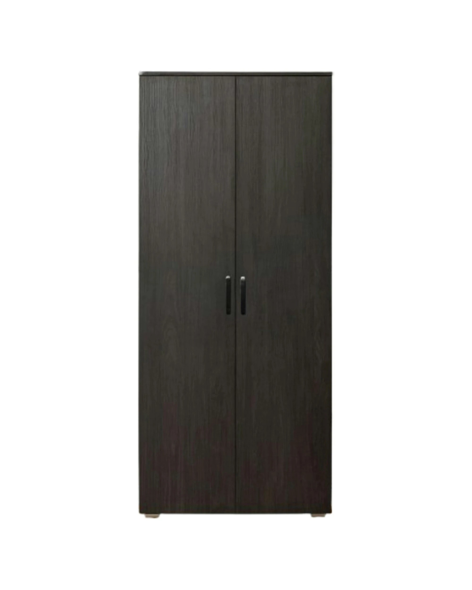 1 European Cabinetry Stockholm Nordic Ash Storage Cupboard Oval Handle - Brown, 1 of 5