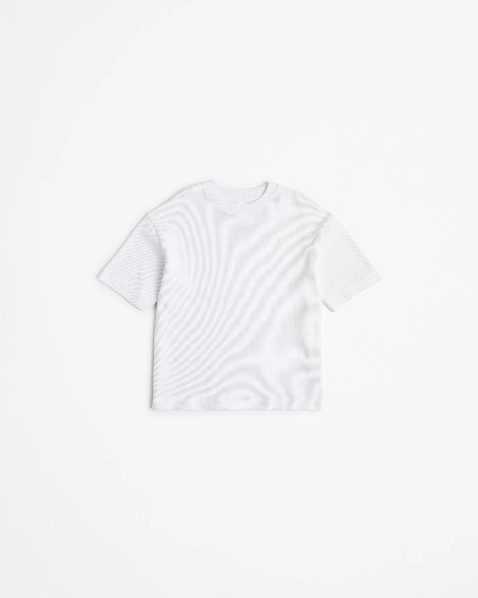 4 Target Australian Cotton Waffle Oversize T-shirt WHITE, 4 of 9