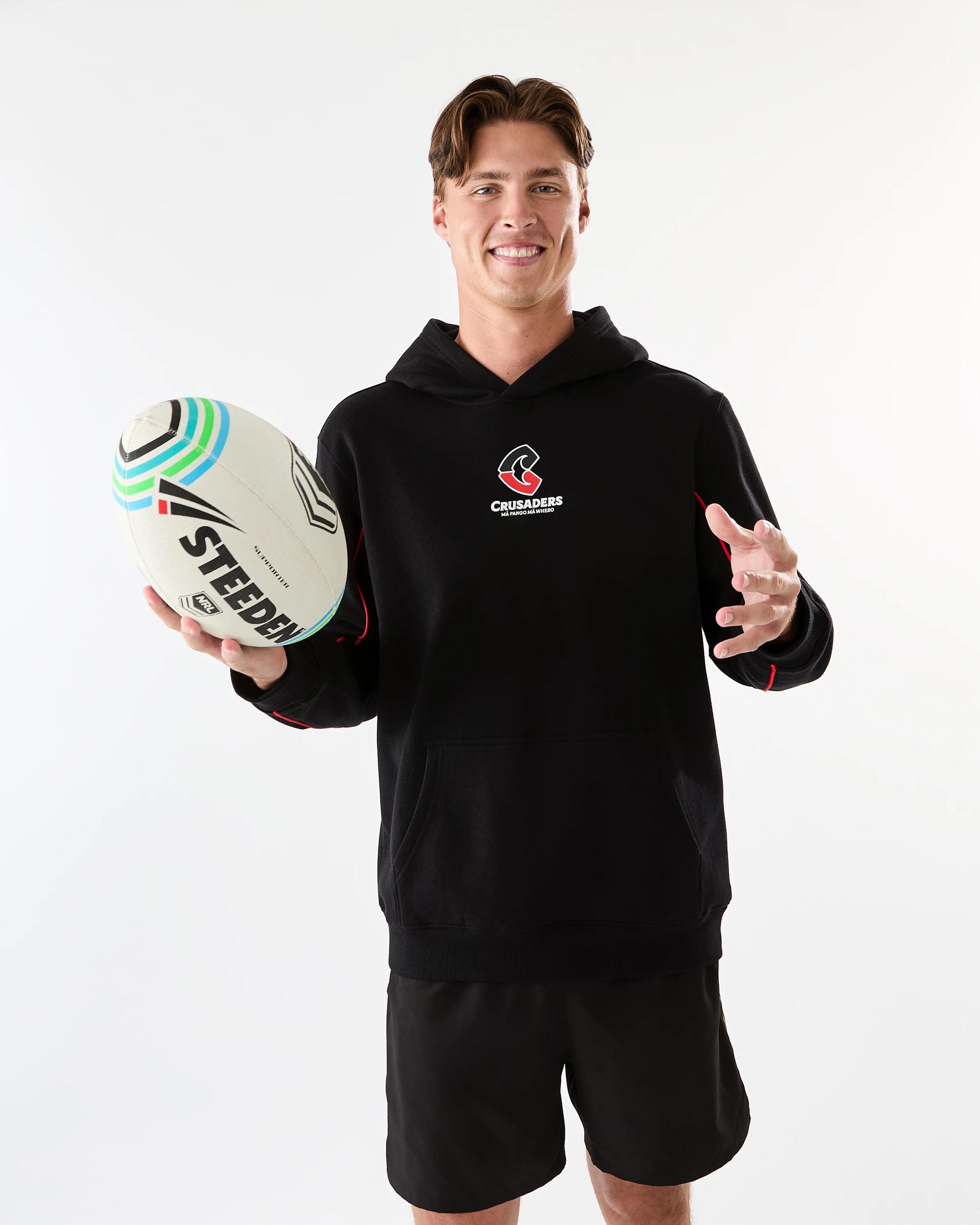 1 Official Super Rugby Adult Hoodie Crusaders, 1 of 8