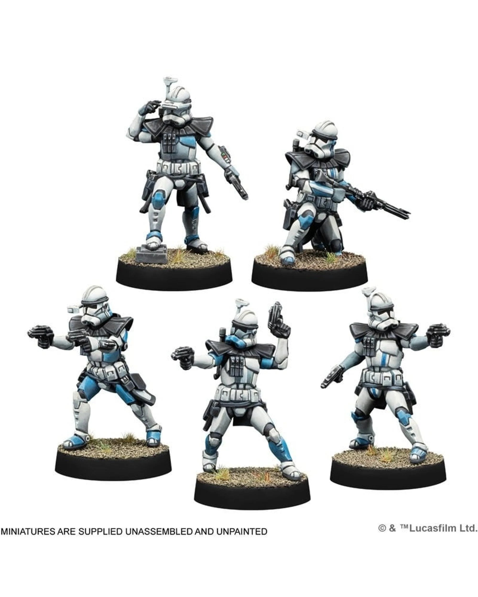 3 Star Wars: Legion Galactic Republic Starter Set, 3 of 6