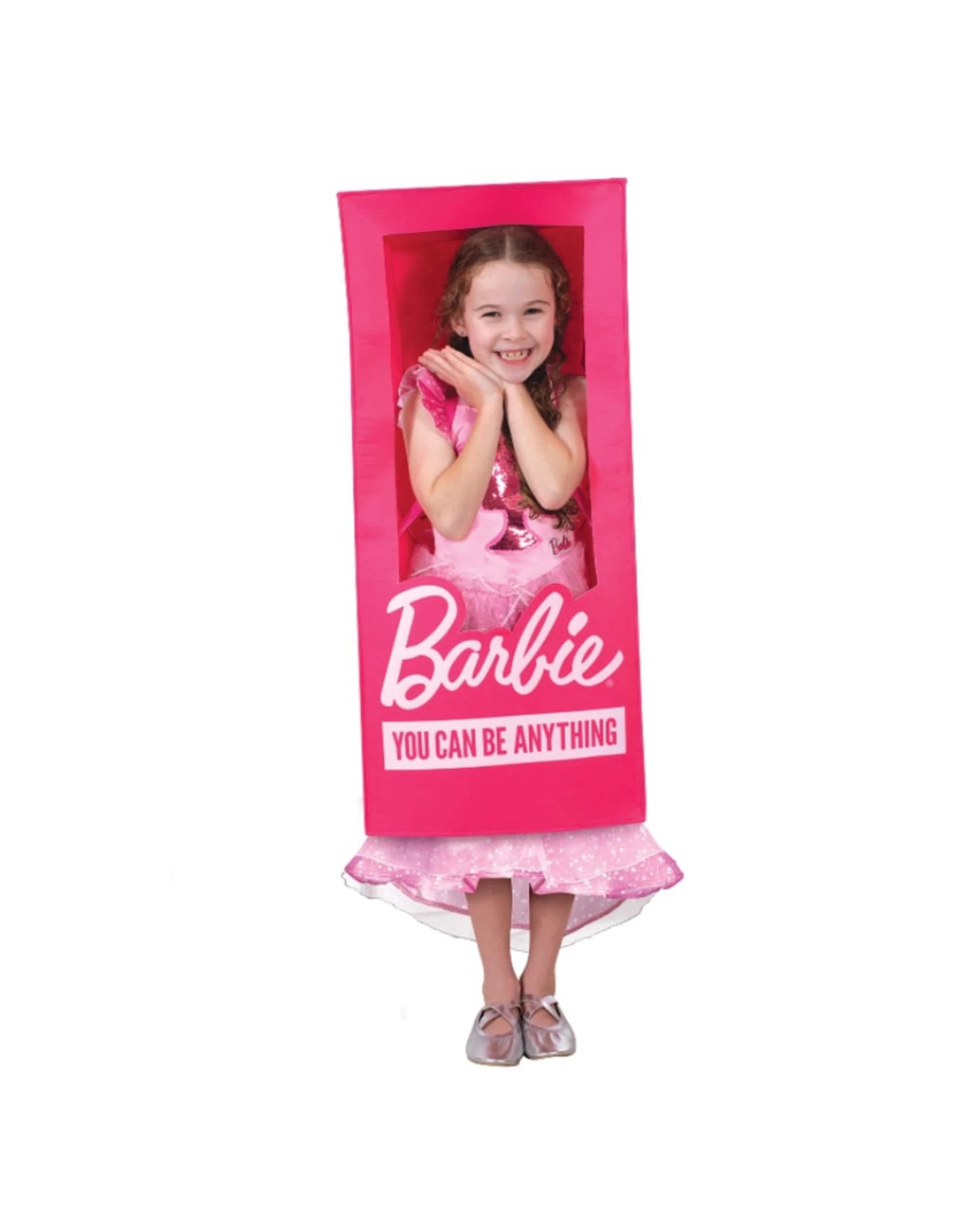 1 Barbie Lifesize Doll Box Child Costume, 1 of 1