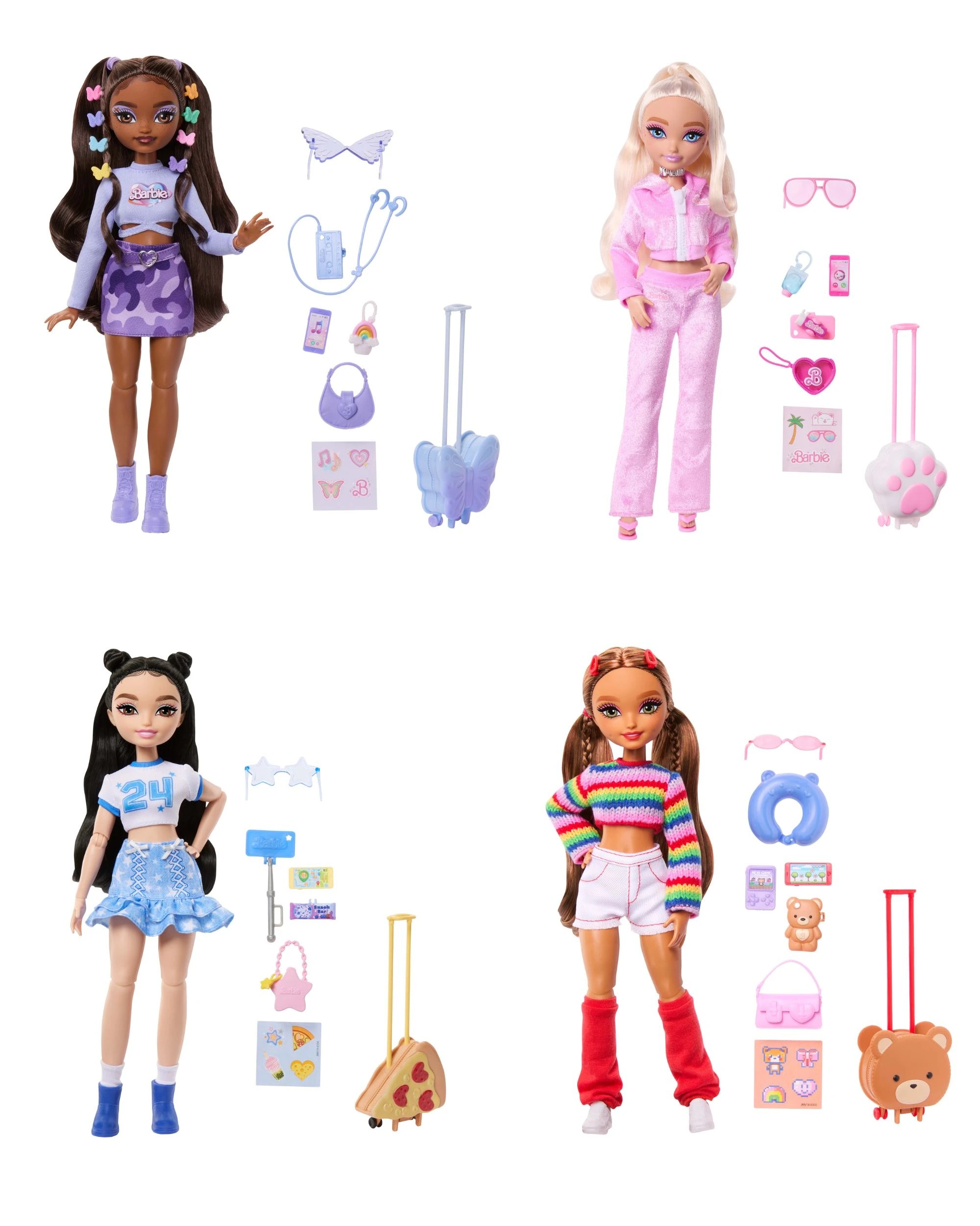 2 Barbie Dream Besties Weekend Getaway - Assorted - Pink, 2 of 6