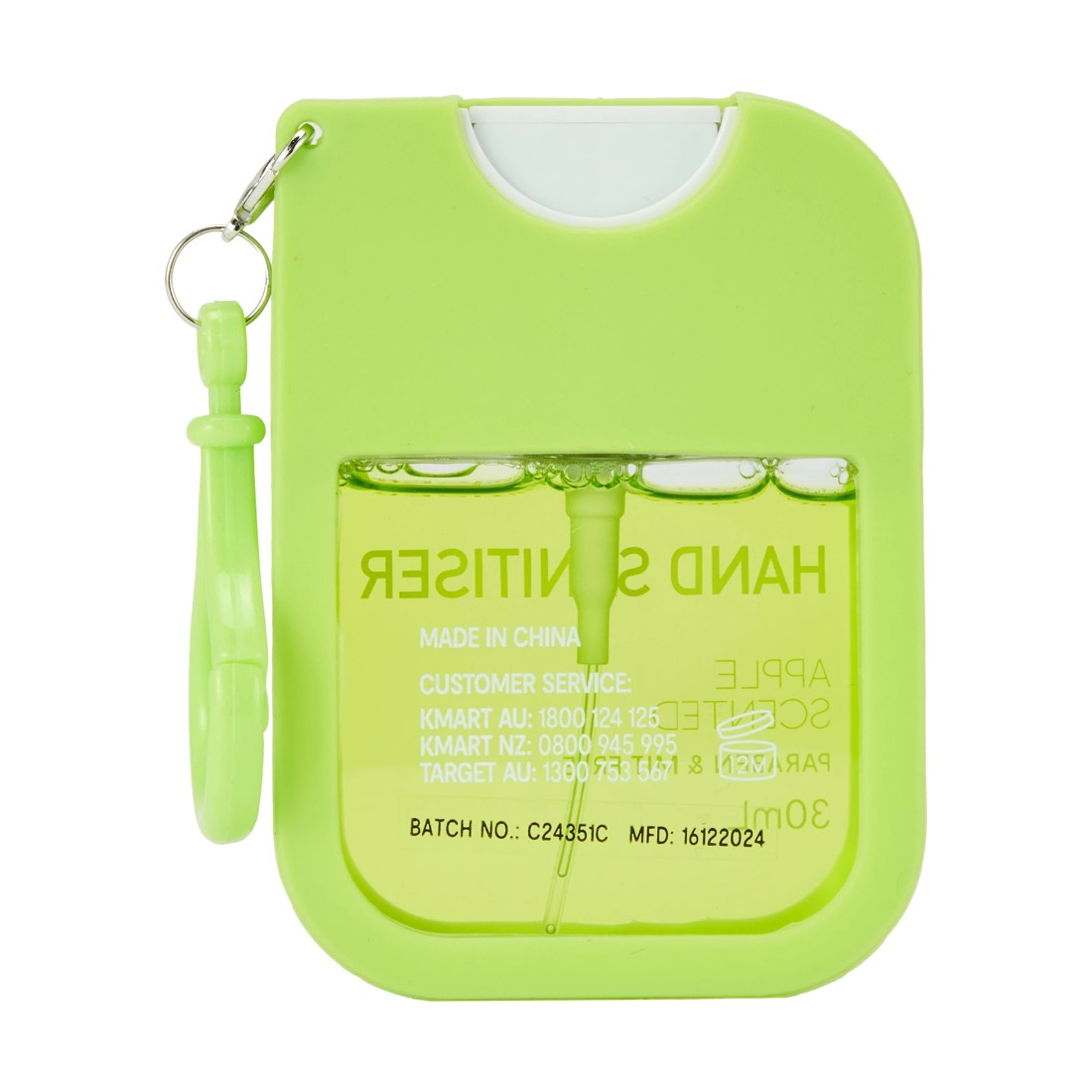 4 OXX Bodycare Hand Sanitiser 30ml - Apple Scented, 4 of 6